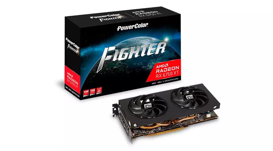 PowerColor Fighter RX 6750XT 12gb Videocard