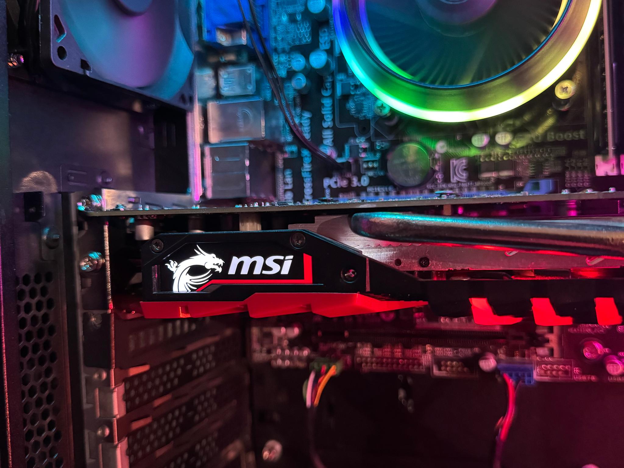 i5-3570K, GTX 1050 Ti MSI, 16GB RAM, 180GB SSD + 1TB HDD Gaming PC