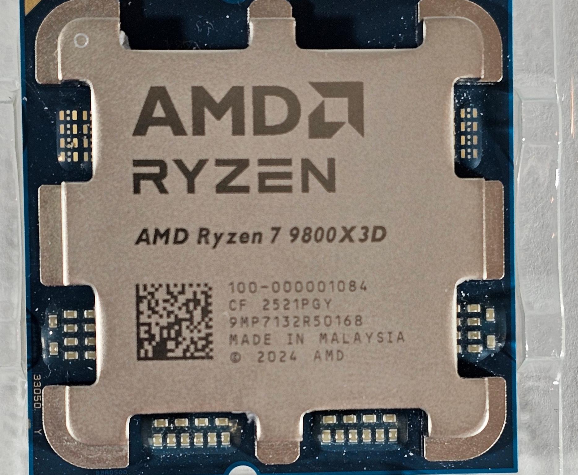 AMD Ryzen 7 9800X3D AM5