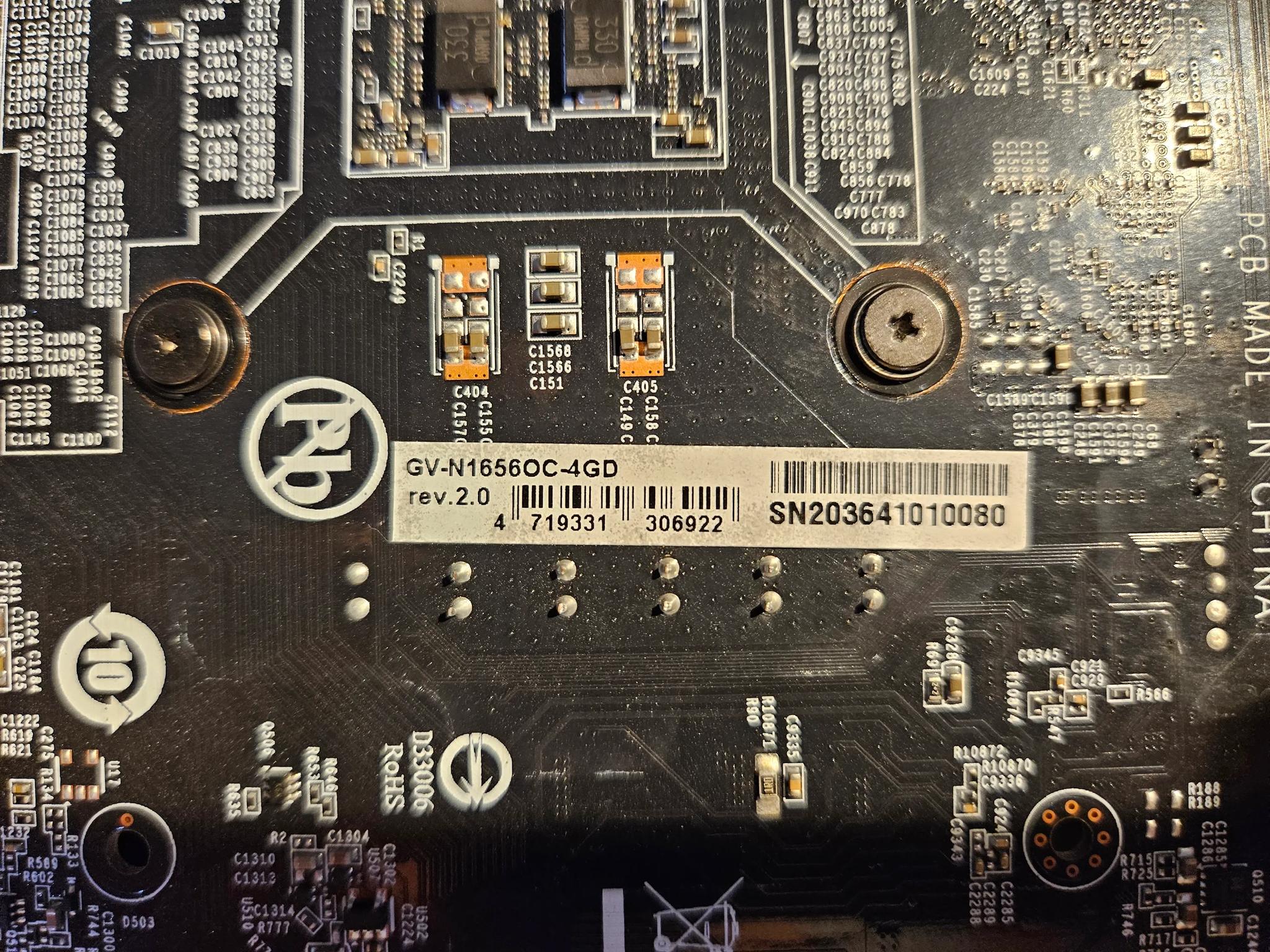 Gigabyte GTX 1650 D6 OC 4GB Graphics Card