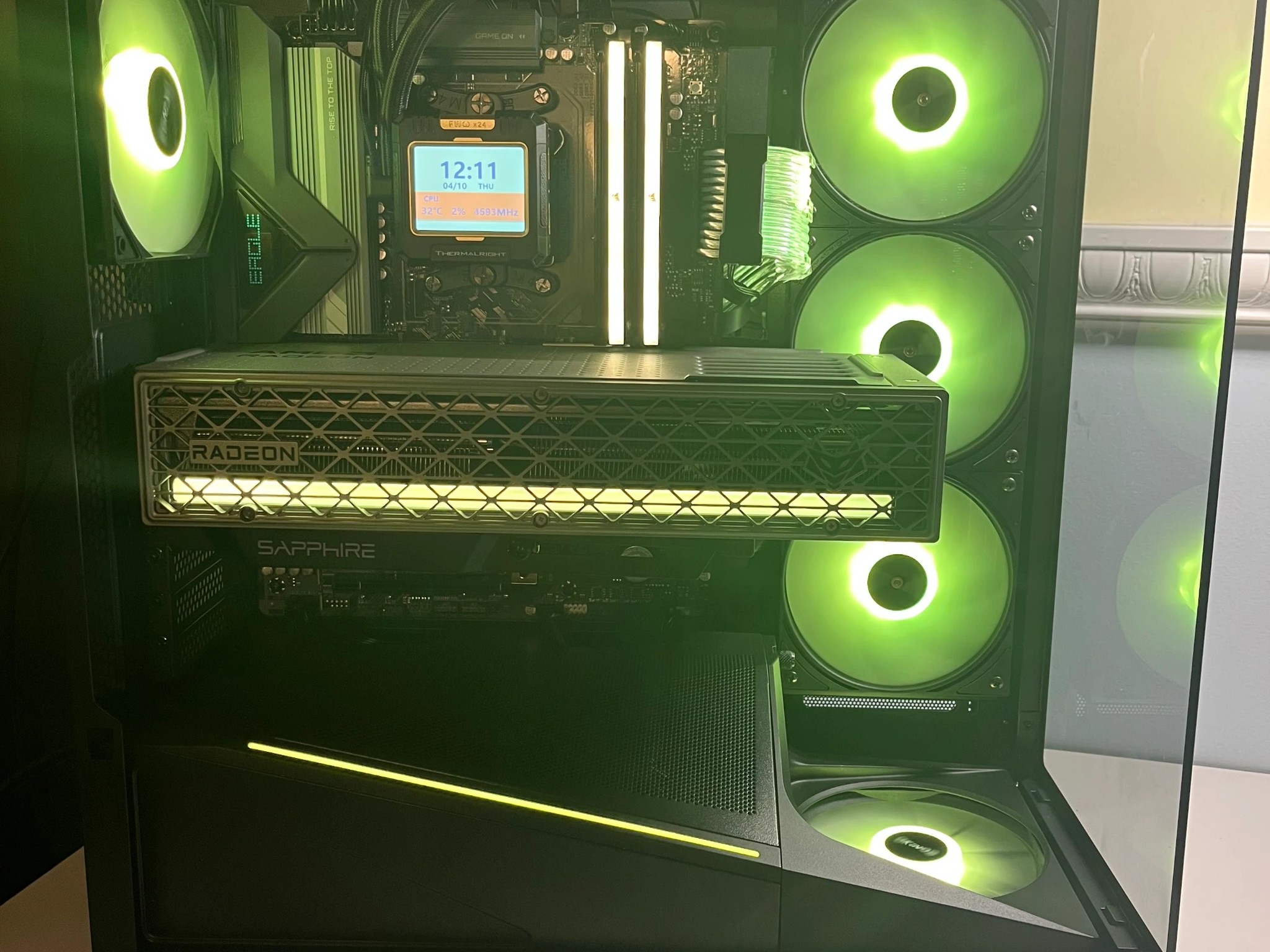 🔥 9070 XT + 9800X3D 🔥|The "Nitroflare"| Gaming PC