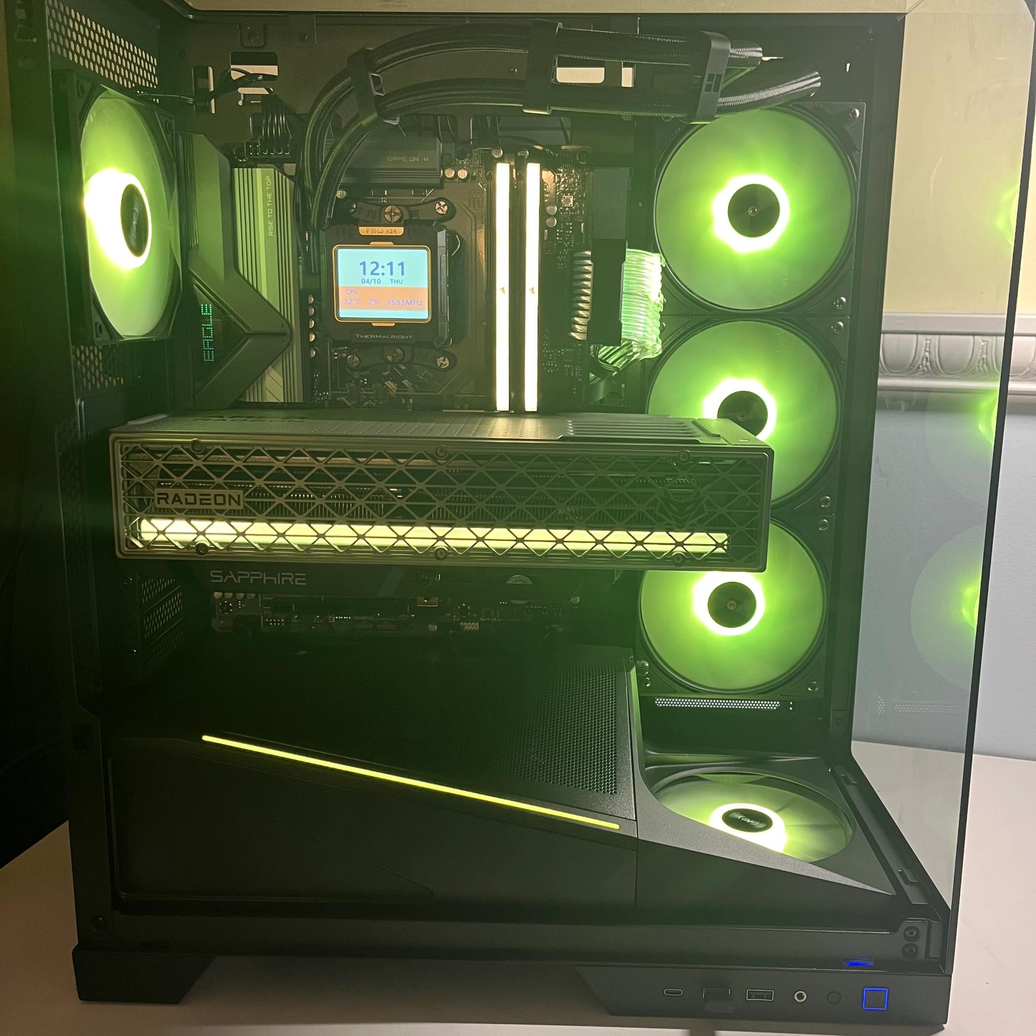 🔥 9070 XT + 9800X3D 🔥|The "Nitroflare"| Gaming PC