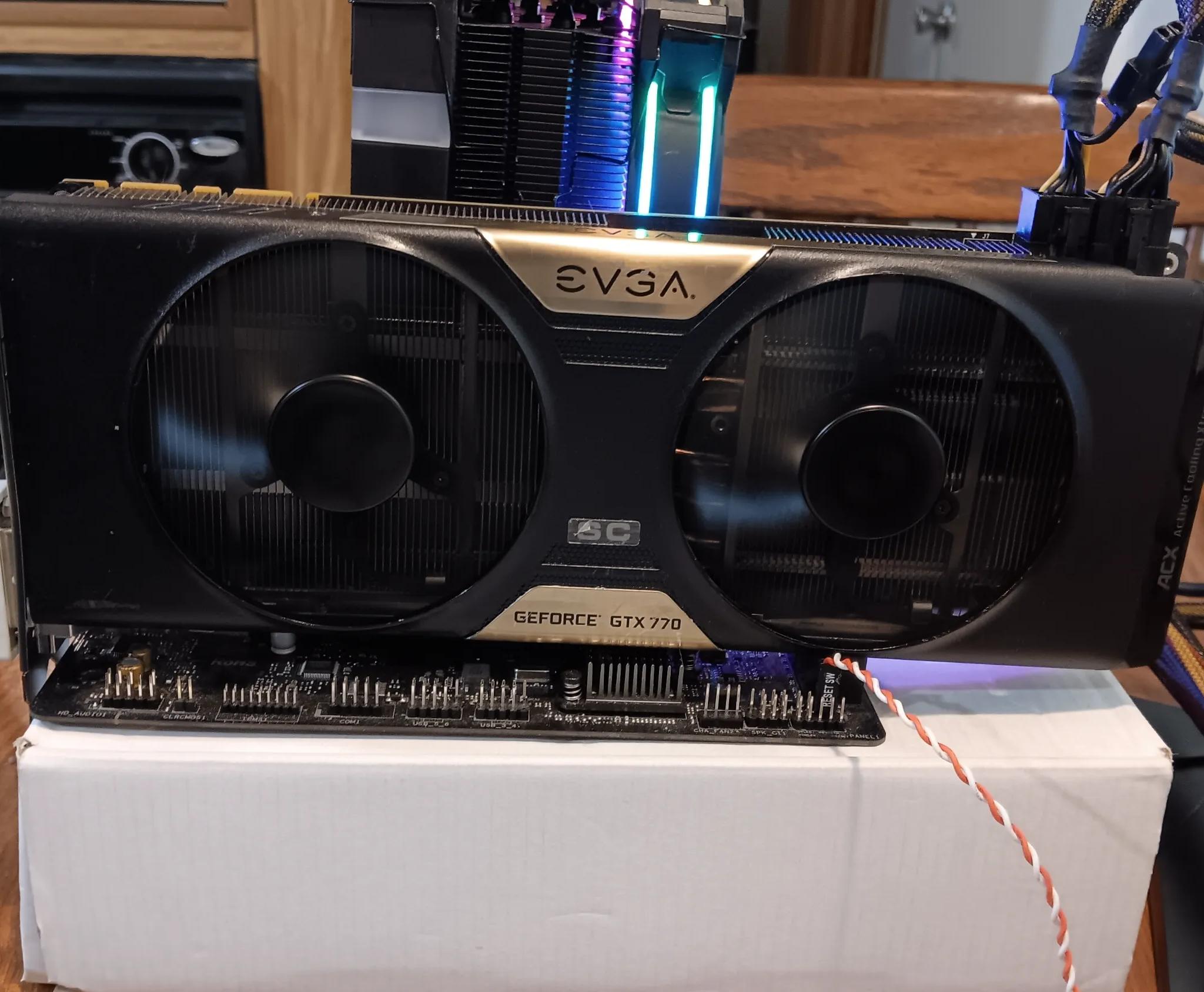EVGA GeForce GTX-770 SC 4GB Graphics Card
