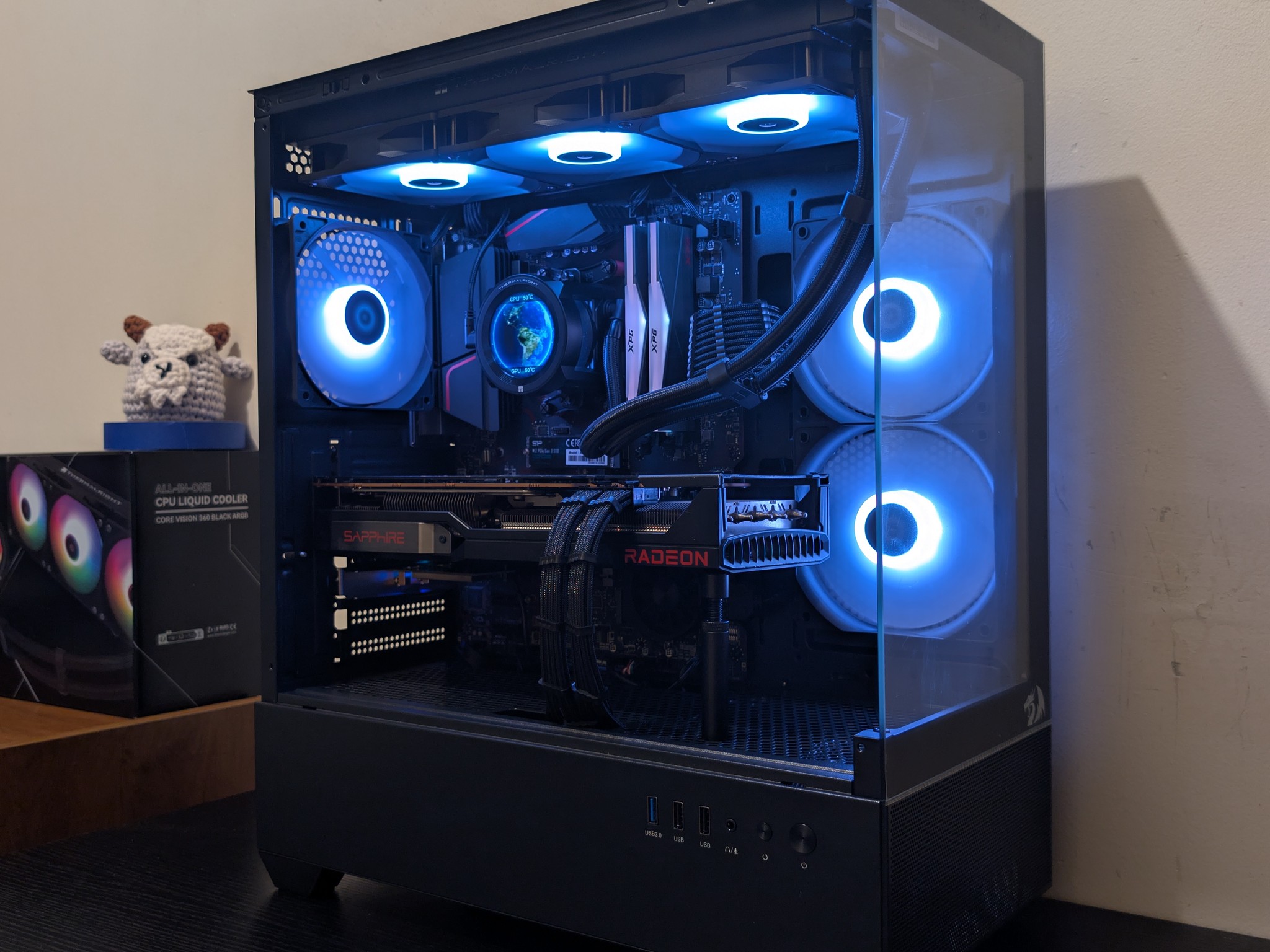 🔥🐦‍⬛ 1440p Gaming Beast | RX 6800XT| Ryzen 7 5800X | 1TB SSD | 32GB RAM | WiFi 6 & Bluetooth 🐦‍⬛🔥