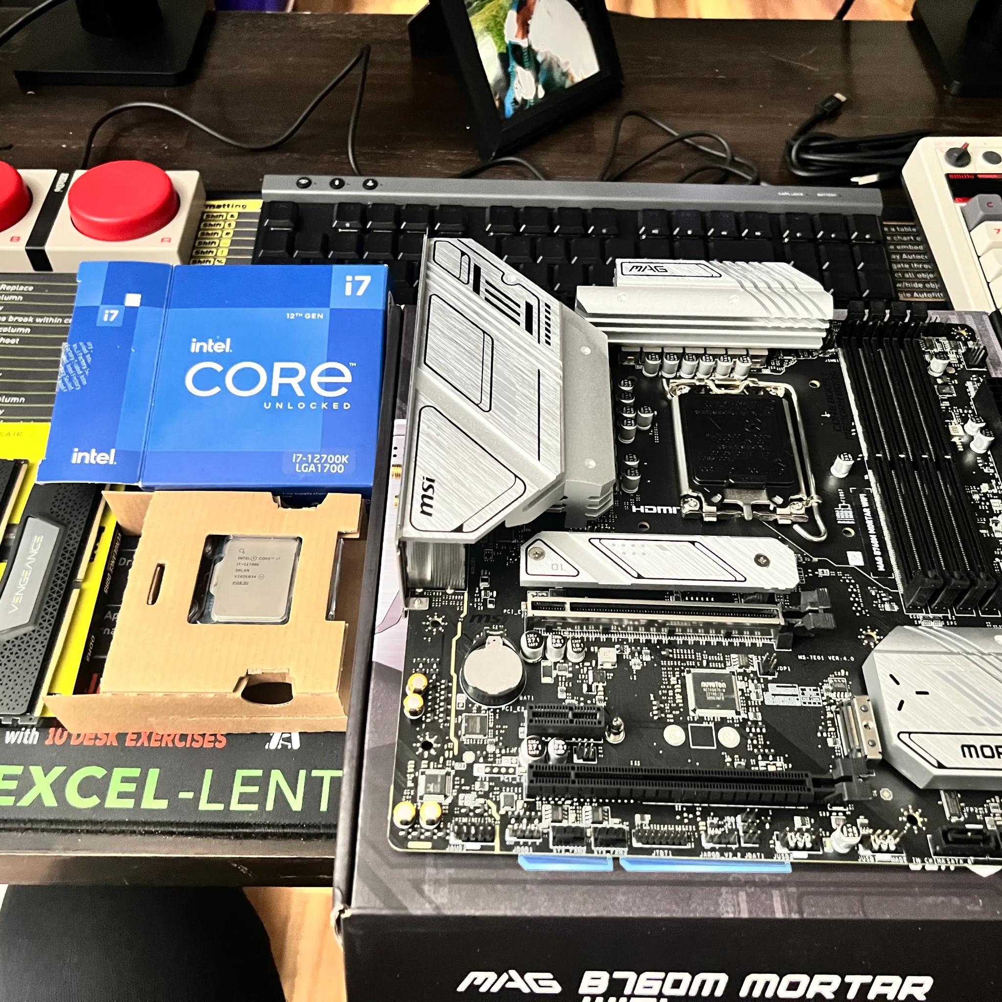 MSI MAG B760M MOTAR WIFI LGA 1700
