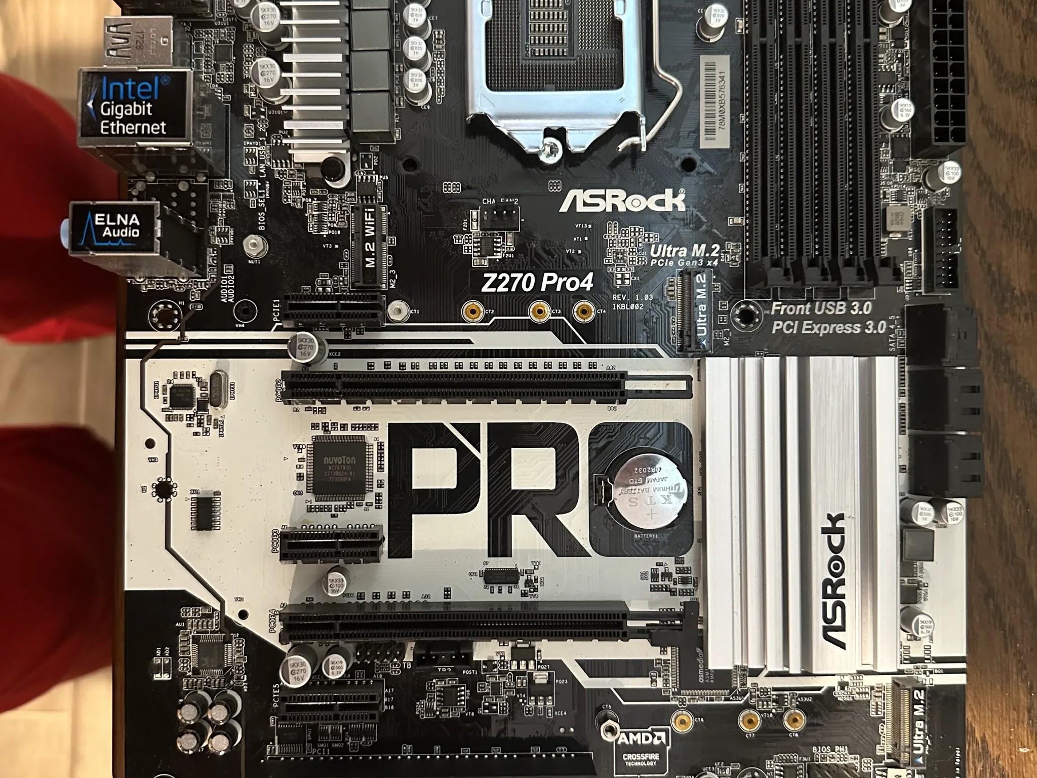 ASRock Z270 Pro4 Intel 6th/7th Gen Motherboard