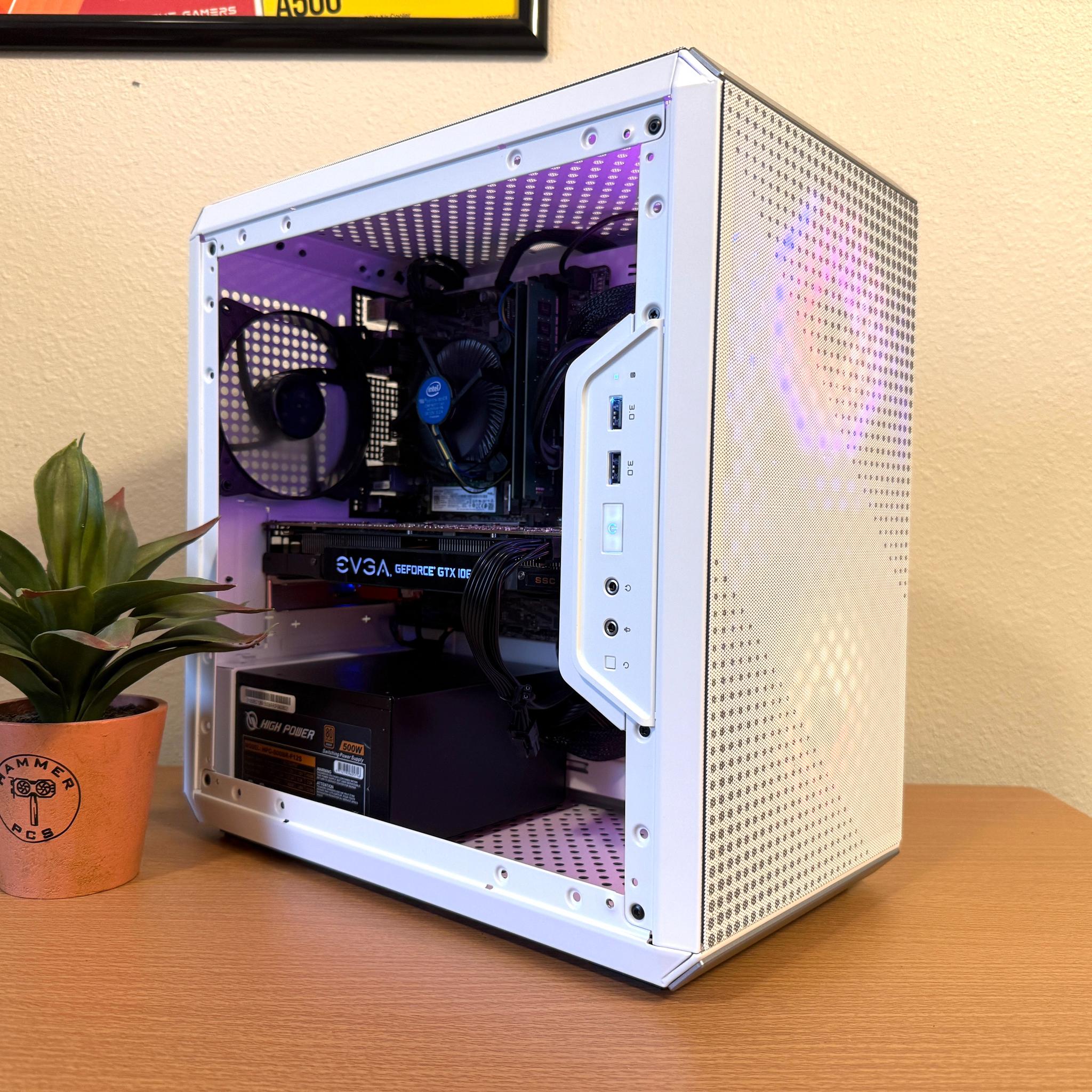 ❄️Custom Built RGB Gaming PC❄️| Intel i3, GTX 1060 6g, Windows 11 | Fortnite, GTA V, Valorant, more!