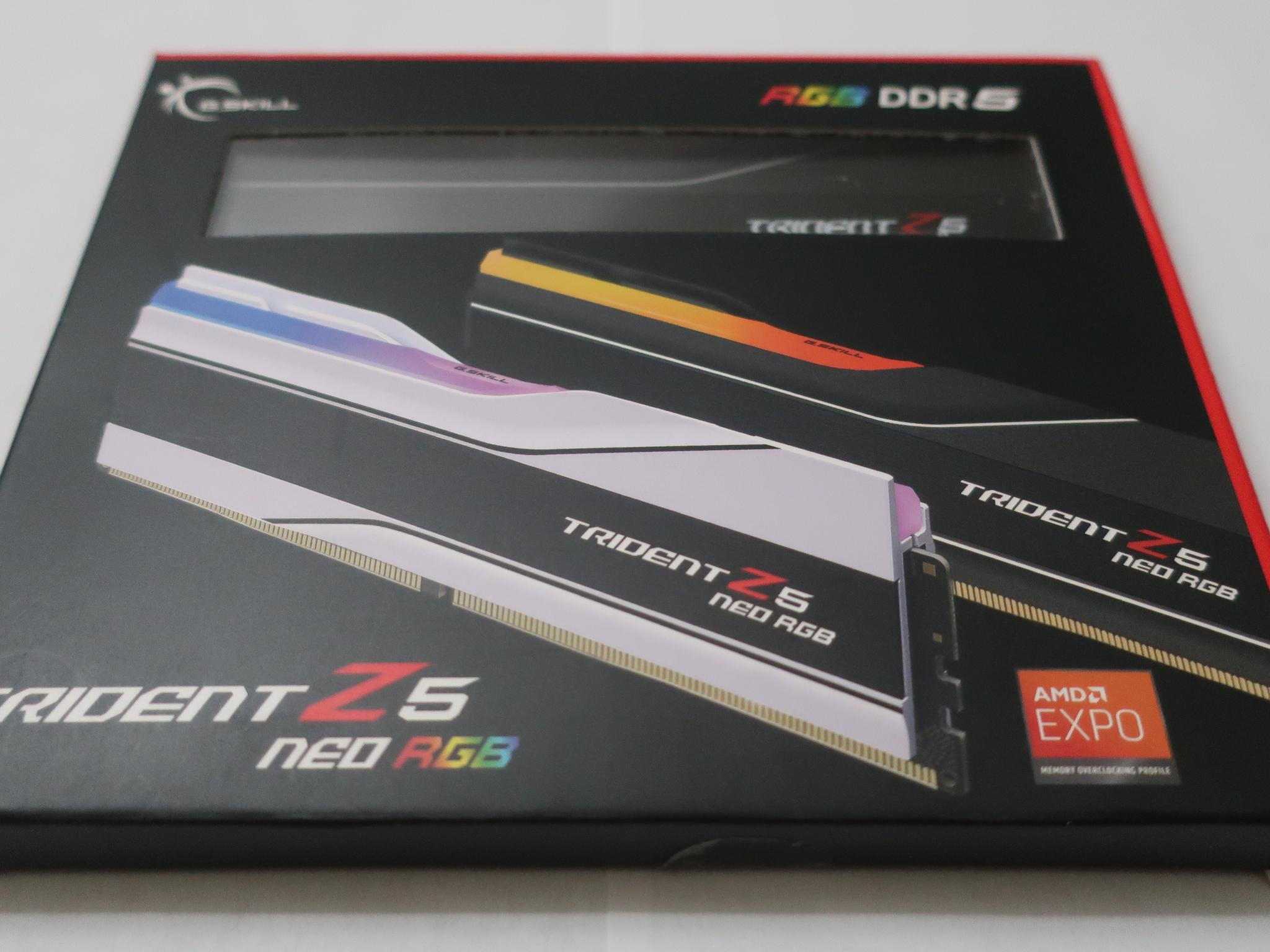 G.Skill Trident Z5 Neo RGB 64 GB (2 x 32 GB) DDR5-6000 CL26 Memory
