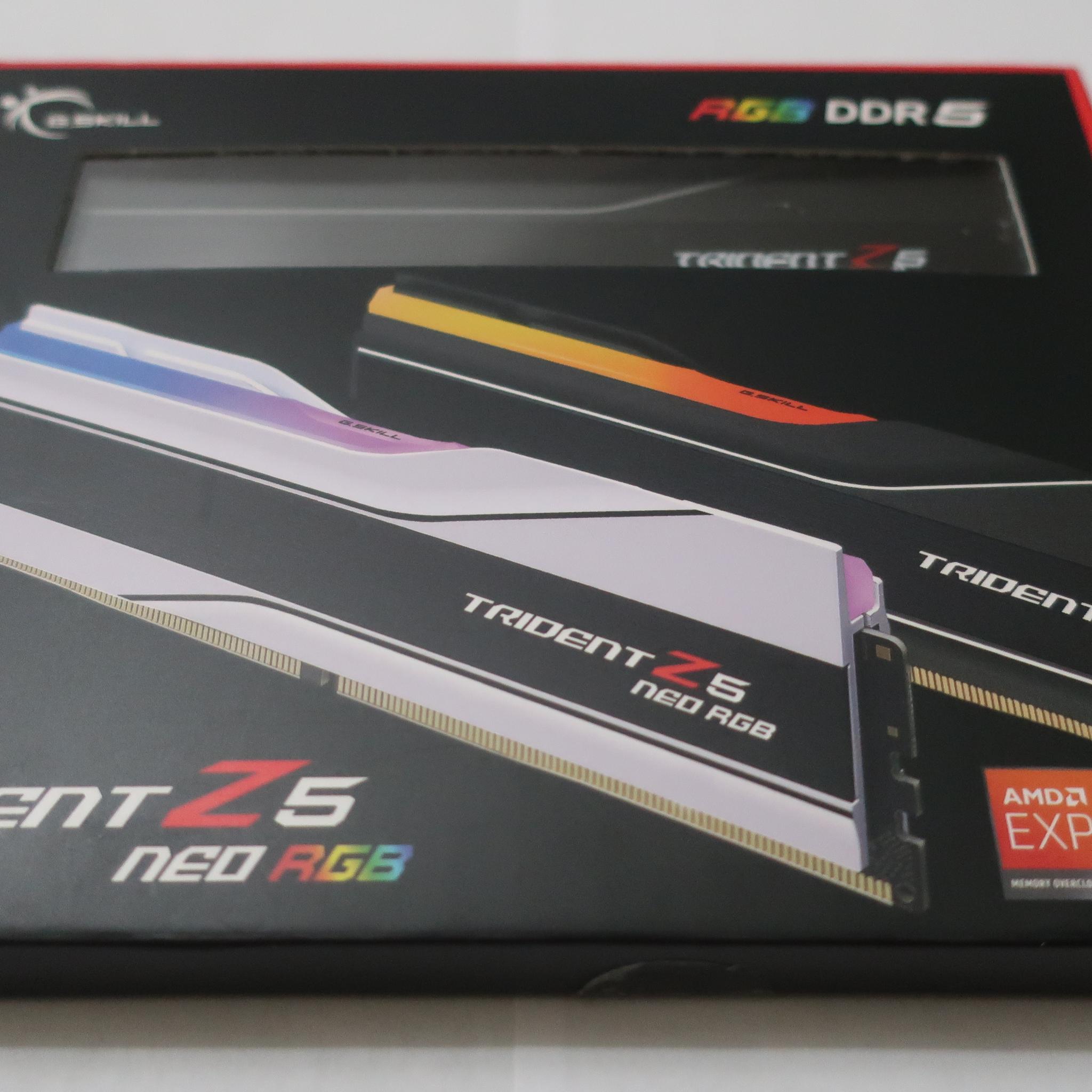 G.Skill Trident Z5 Neo RGB 64 GB (2 x 32 GB) DDR5-6000 CL26 Memory