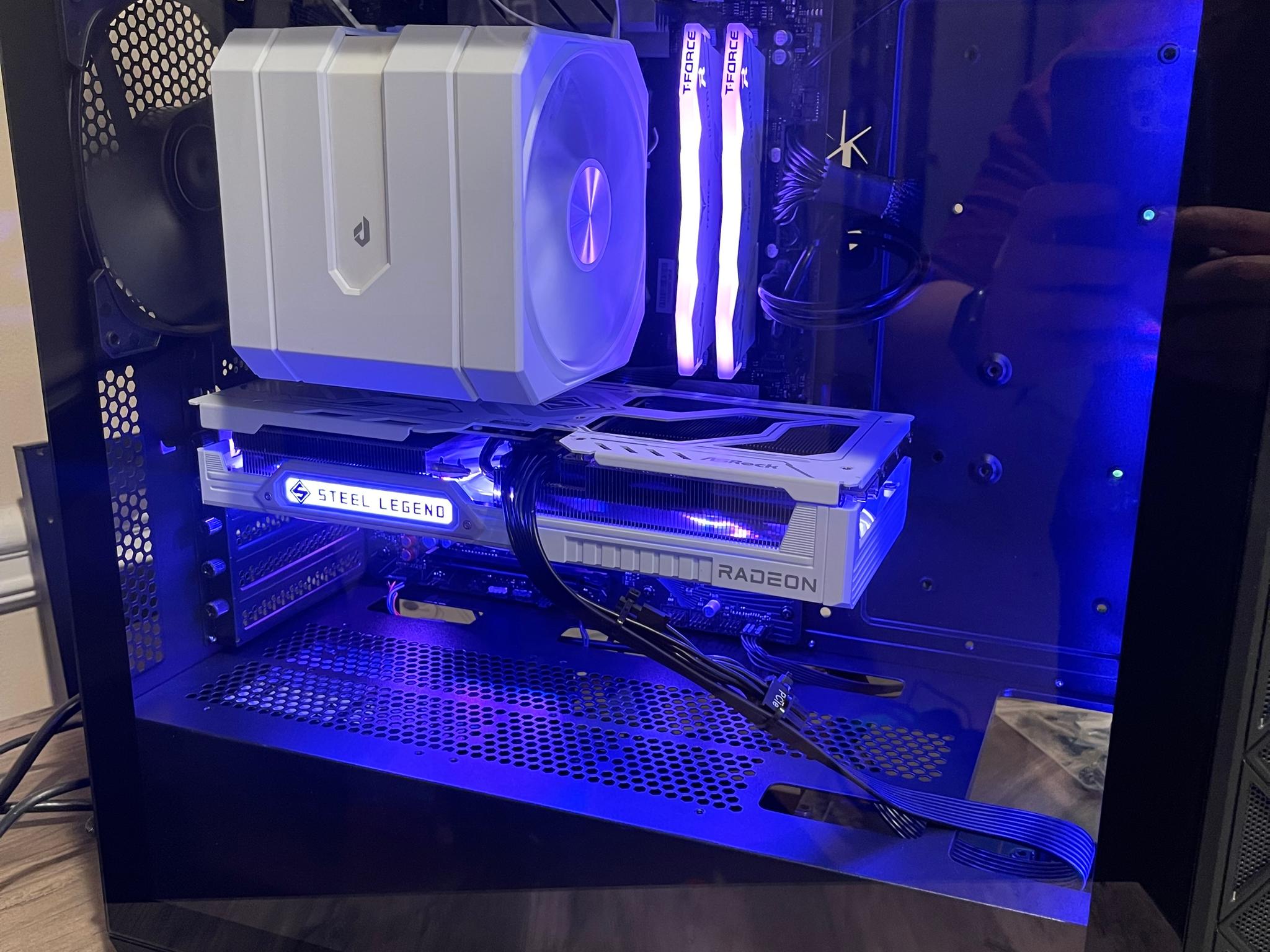 9060XT,9600x,B850 LIve mixer