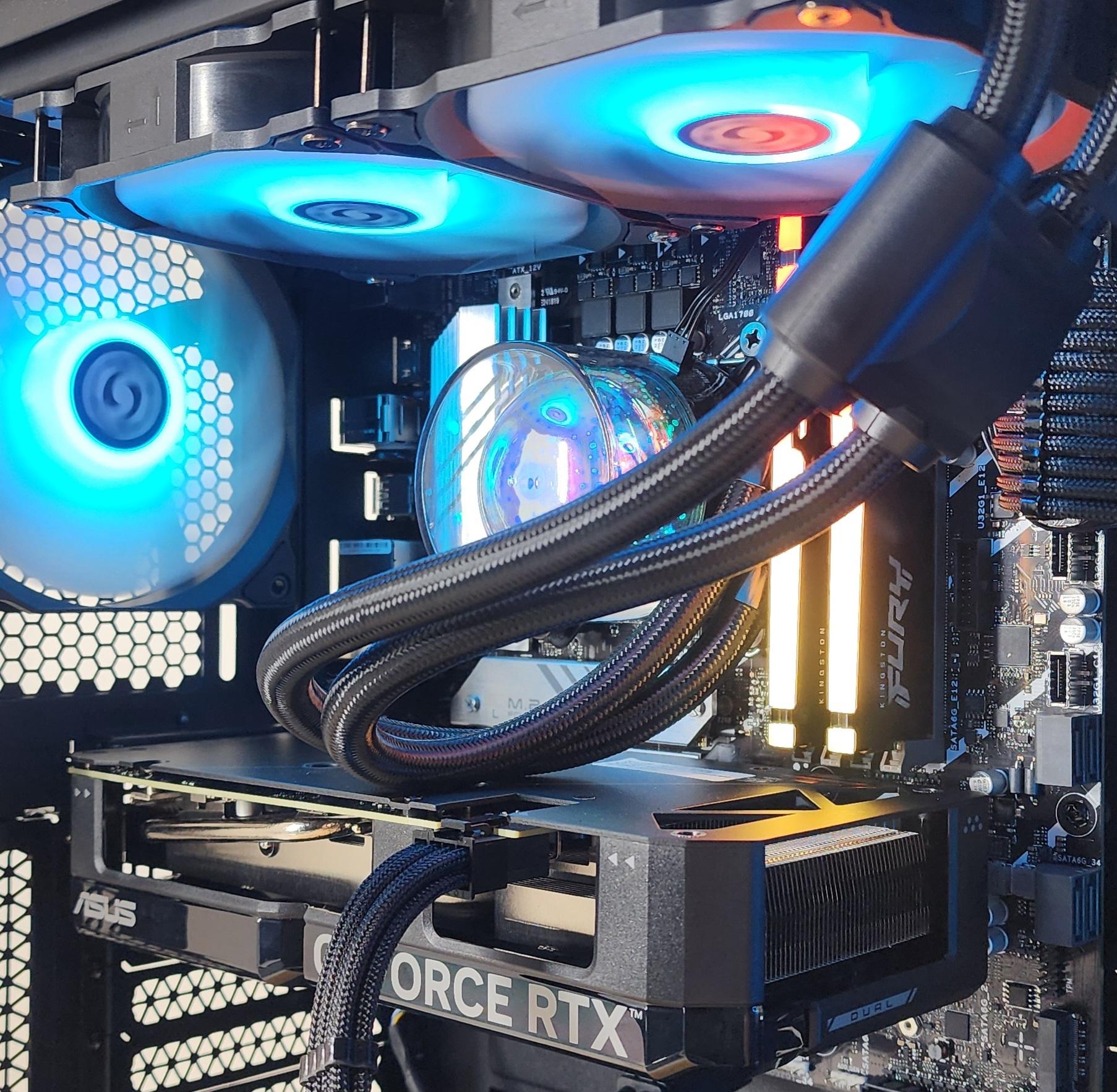 Gaming PC i5-14400F 16GB RAM 1TB SSD RTX 4060 Ti 8GB Windows 11 Computer
