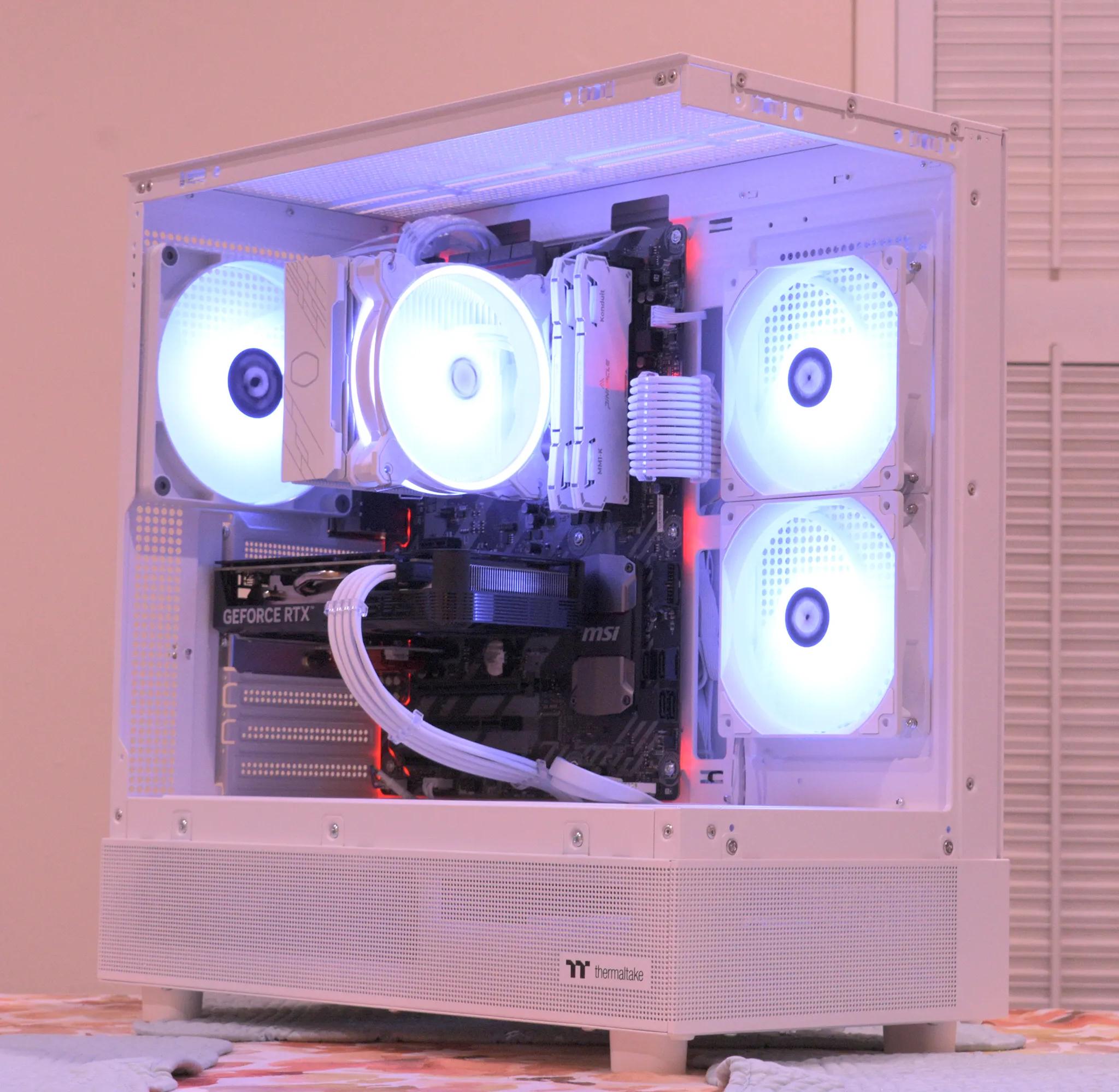 1080p Ryzen 5 5600 RTX 4060 8GB Gaming PC | 16GB DDR4 | 1TB NVME SSD | RGB | Wifi | 1080p Gaming