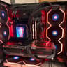 High‑End Gaming PC – RTX 5080 / 7950X / LCD Fans