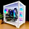 🧊Custom Built White RGB Gaming PC🧊| GTX 1080, Ryzen 5 | Windows 11 | Fortnite, CoD 6, GTA V, more!