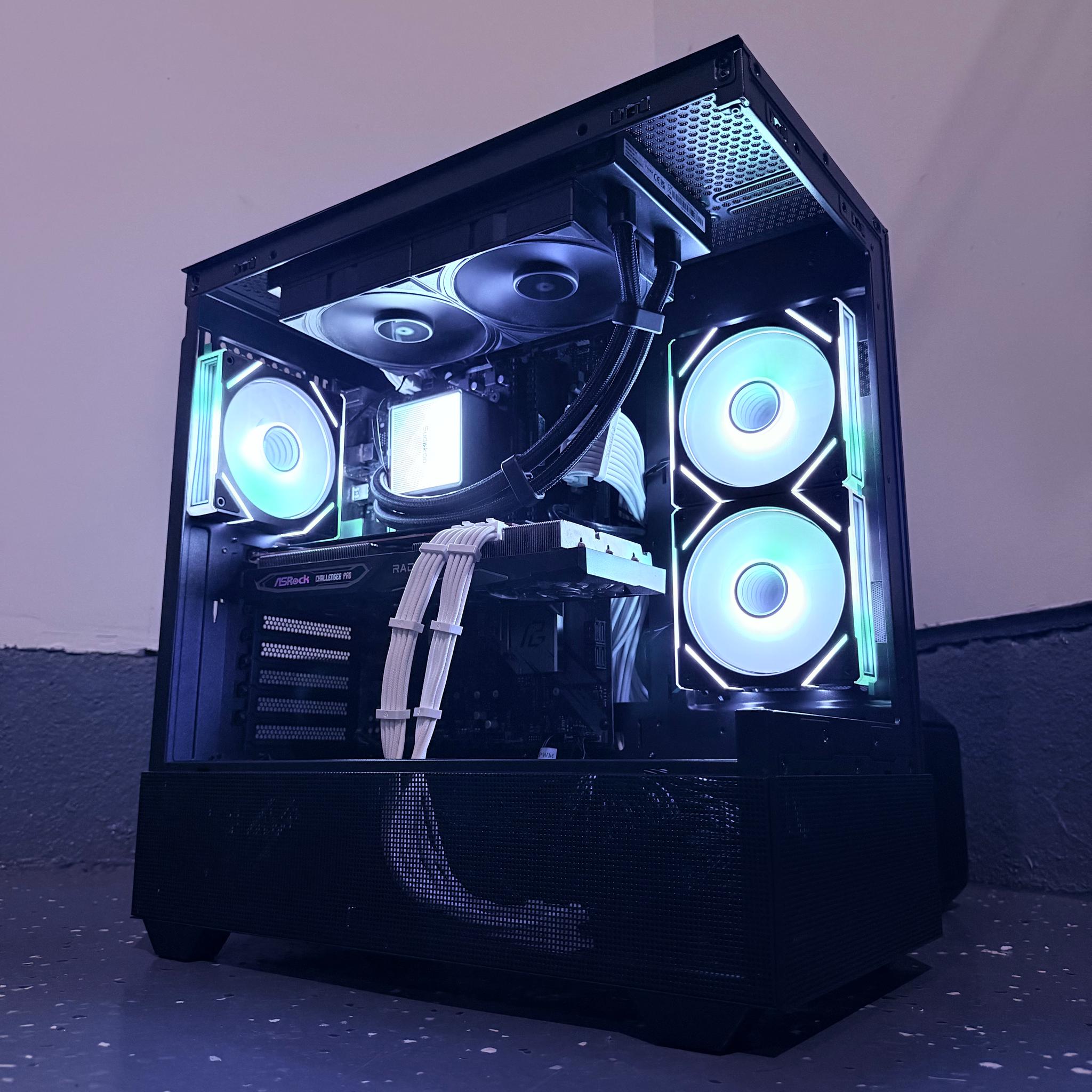 ⚫️"Void Horizon"⚫️| 1440p Gaming | RX 6750 XT 12GB | Ryzen 5 5600X | 32GB Ram | 1TB NVMe Storage