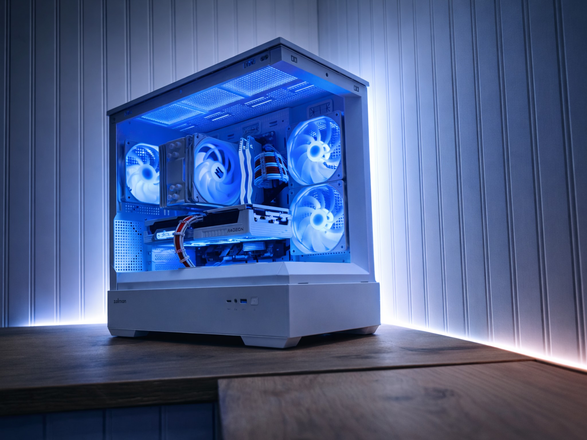 ❄️ Arctic Strike – 1440p Beast | RX 9060 XT 16GB | Ryzen 5 9600X | 4TB/16gb ddr5/650 watt psu ❄️