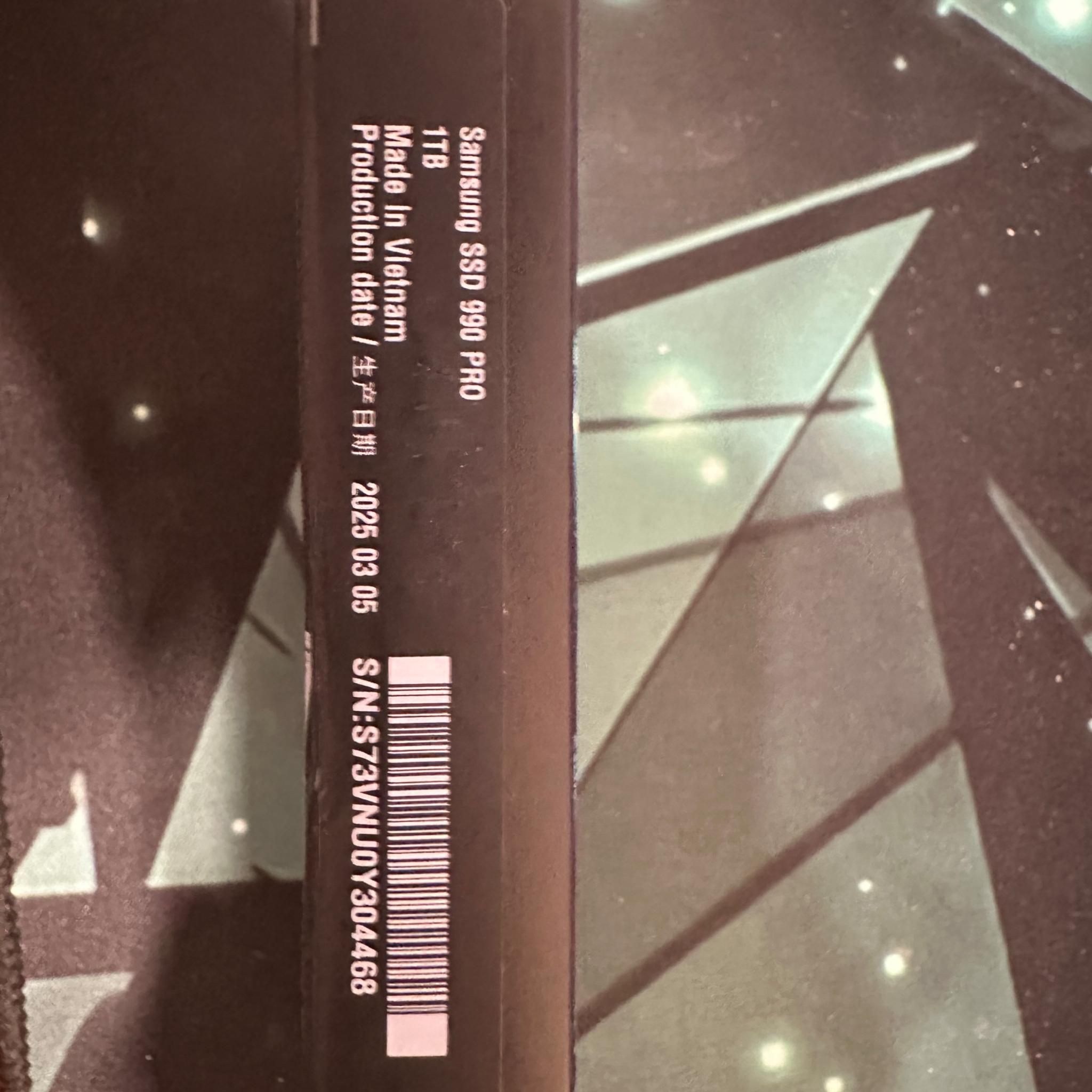 SAMSUNG 990 PRO SSD 1TB