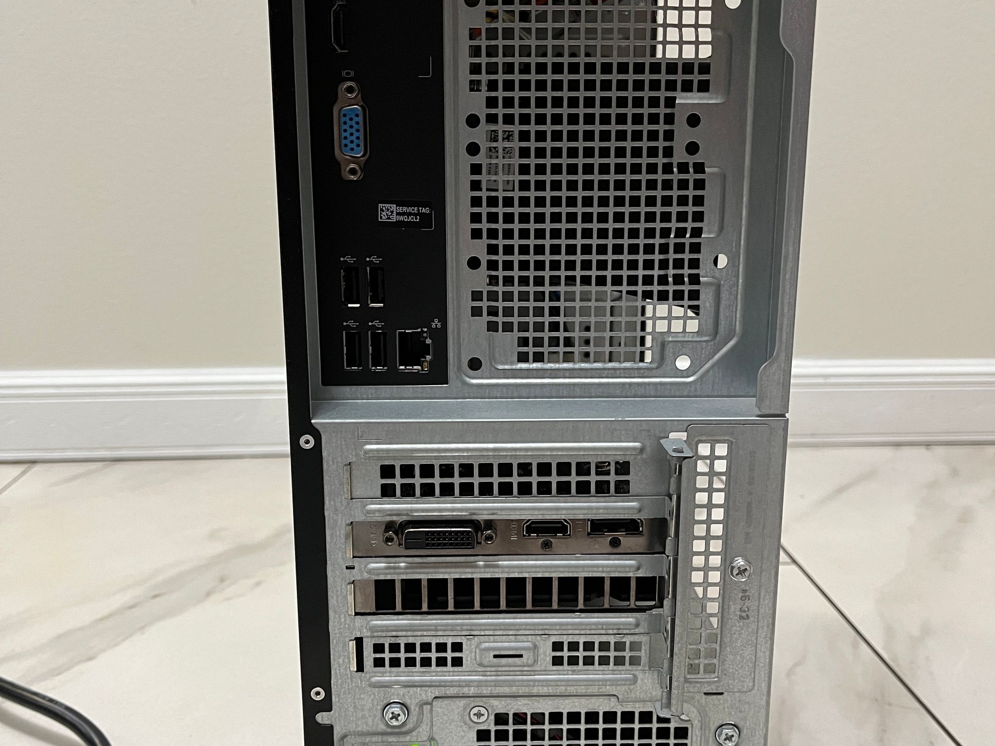 NVIDIA GTX 1650 4GB, Intel i3-8100, 12GB RAM, 1 TB Storage, Dell Gaming PC w/ Wi-Fi & BT