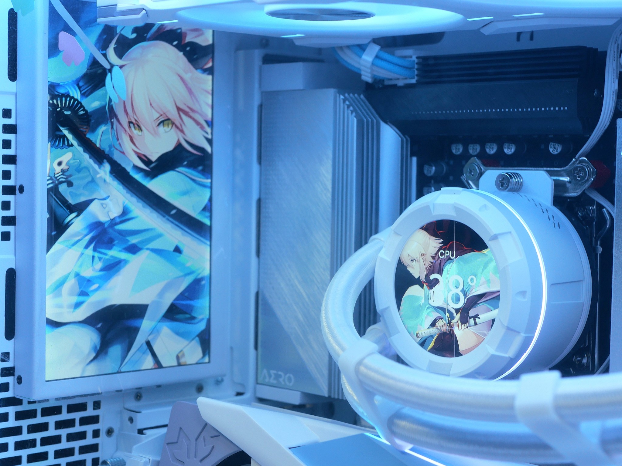 🌸Sakura👰🏻‍♀️NV5 🩵|💜 Ryzen 7800X3D, RX 7800XT, 32GB RAM, 2TB nvme White gaming pc