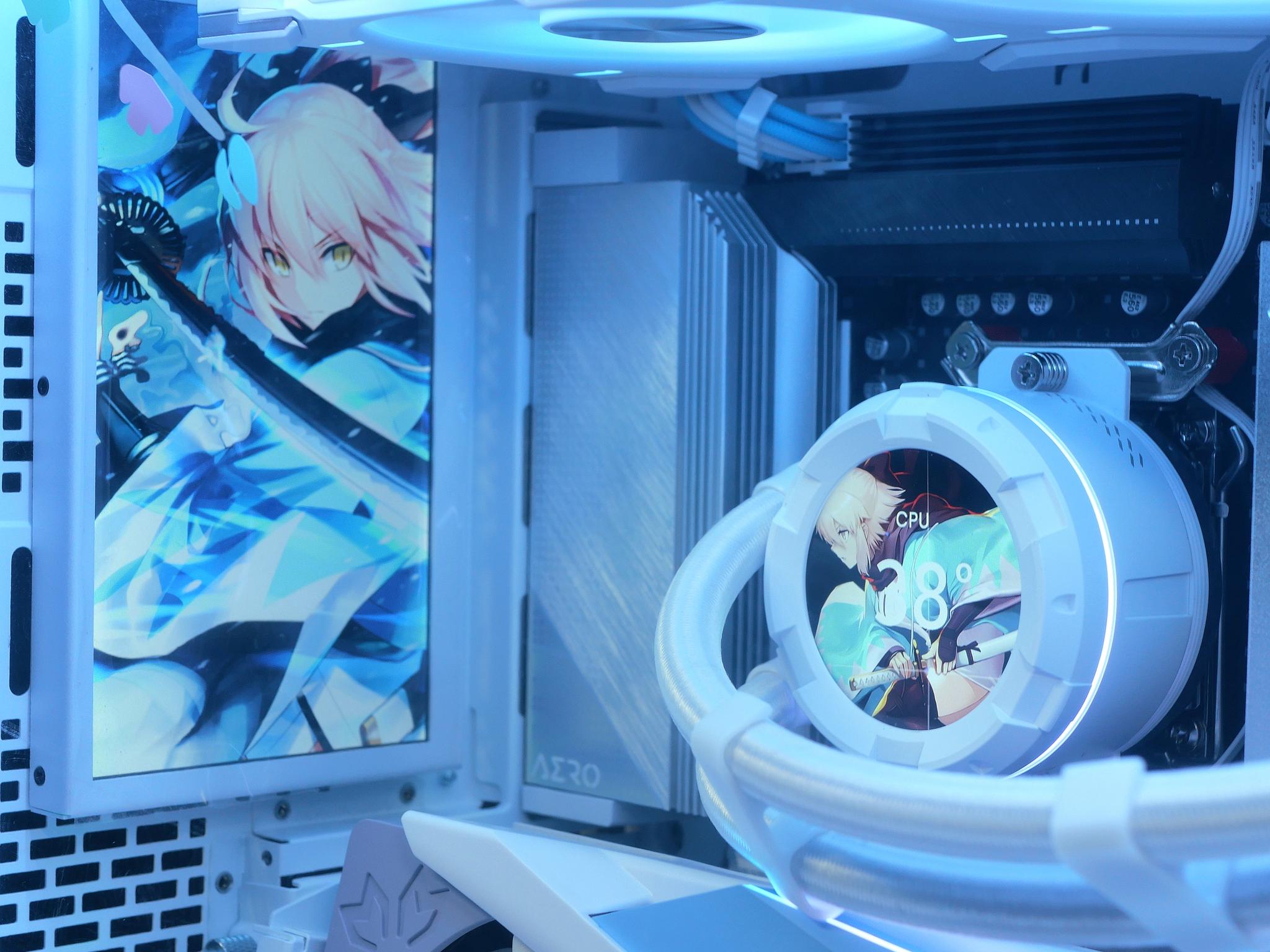 🌸Sakura👰🏻‍♀️NV5 🩵|💜 Ryzen 7800X3D, RX 7800XT, 32GB RAM, 2TB nvme White gaming pc