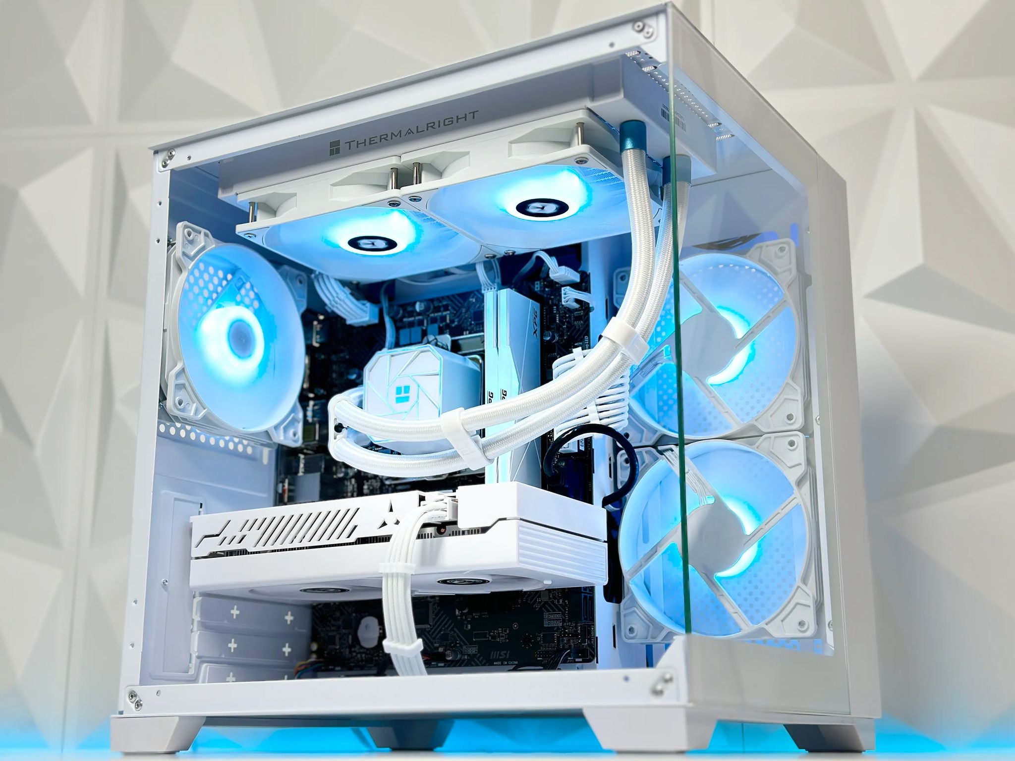 ❄️ · 🥶||Liquid Cooled Gaming PC❄️AMD RX 6600M 8GB❄️Intel 13100F❄️16GB DDR4❄️1TB NVME