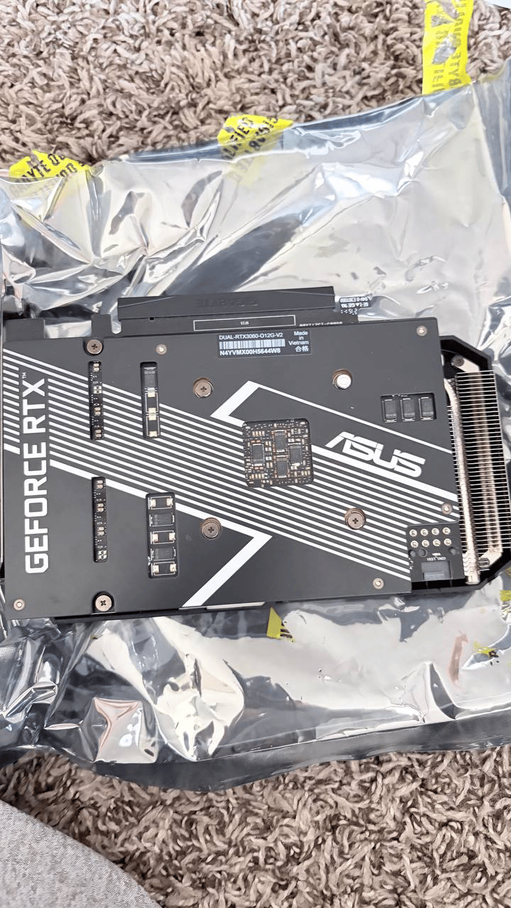 ASUS DUAL GeForce RTX 3060 OC 12GB