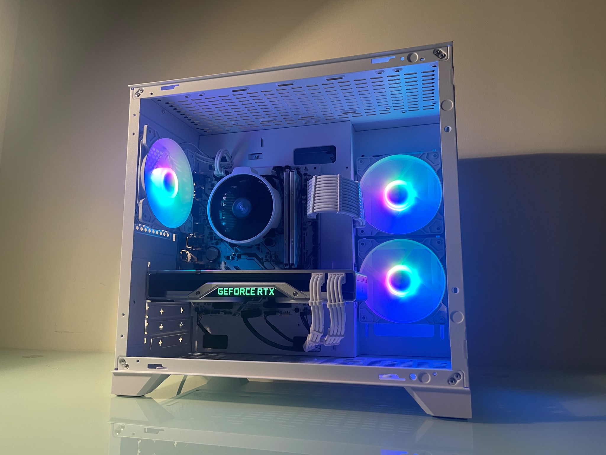 All White RTX 2080 Gaming PC