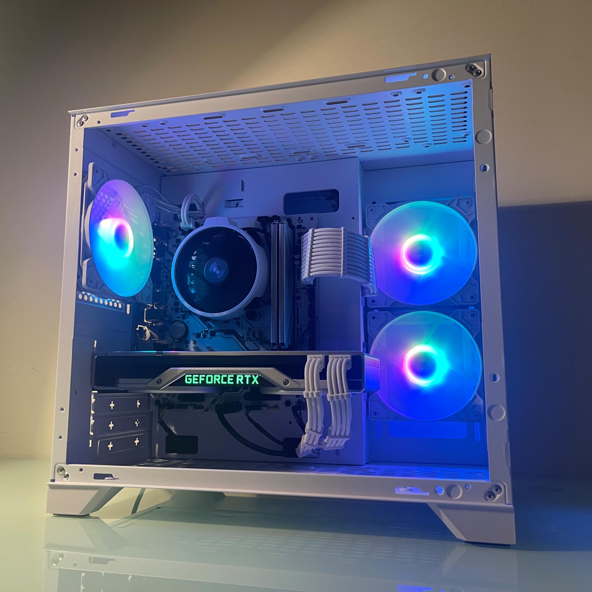 All White RTX 2080 Gaming PC