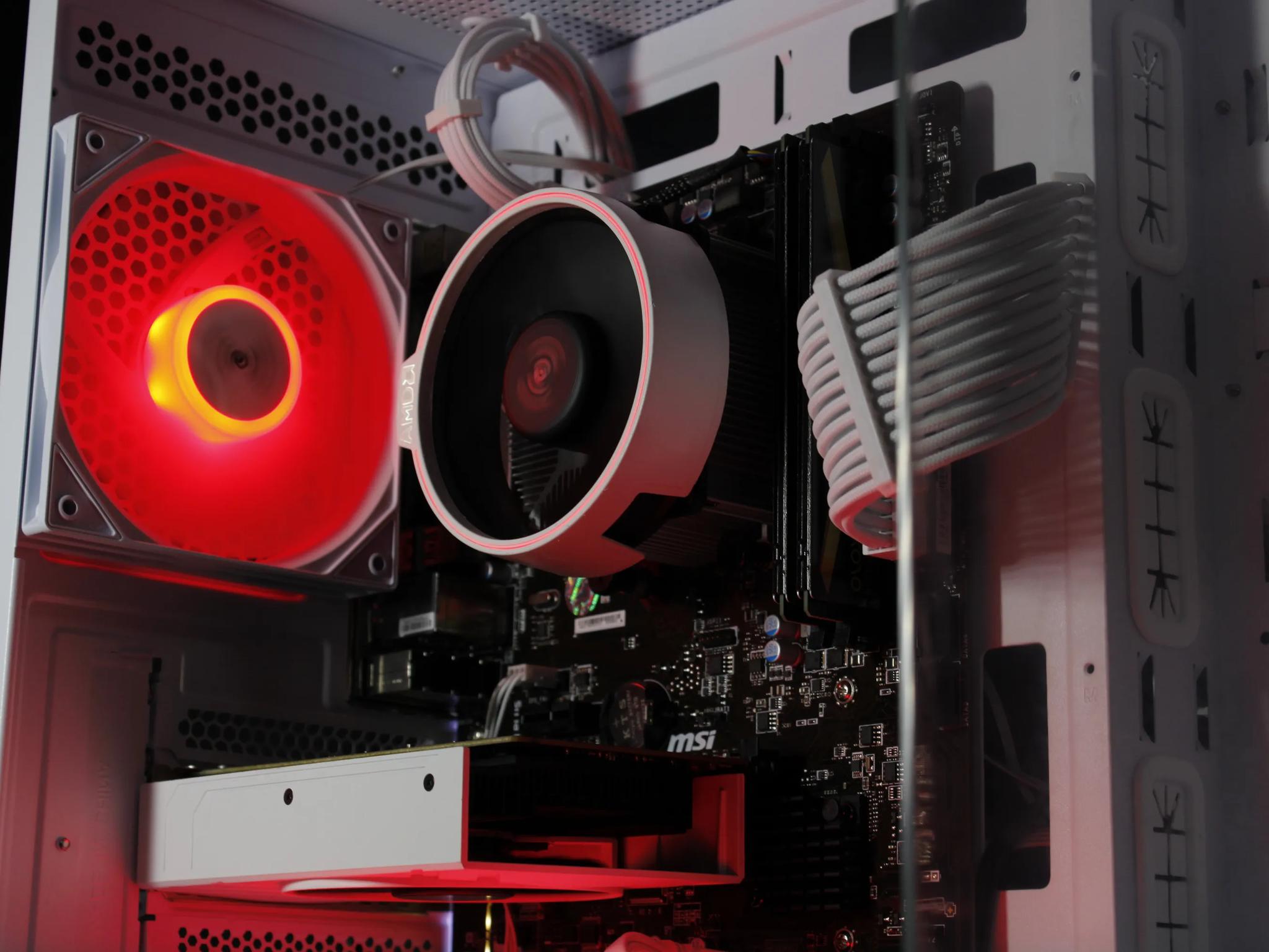 🤍 White Gaming PC [Ryzen 7] [GTX 1650] [16GB RAM]