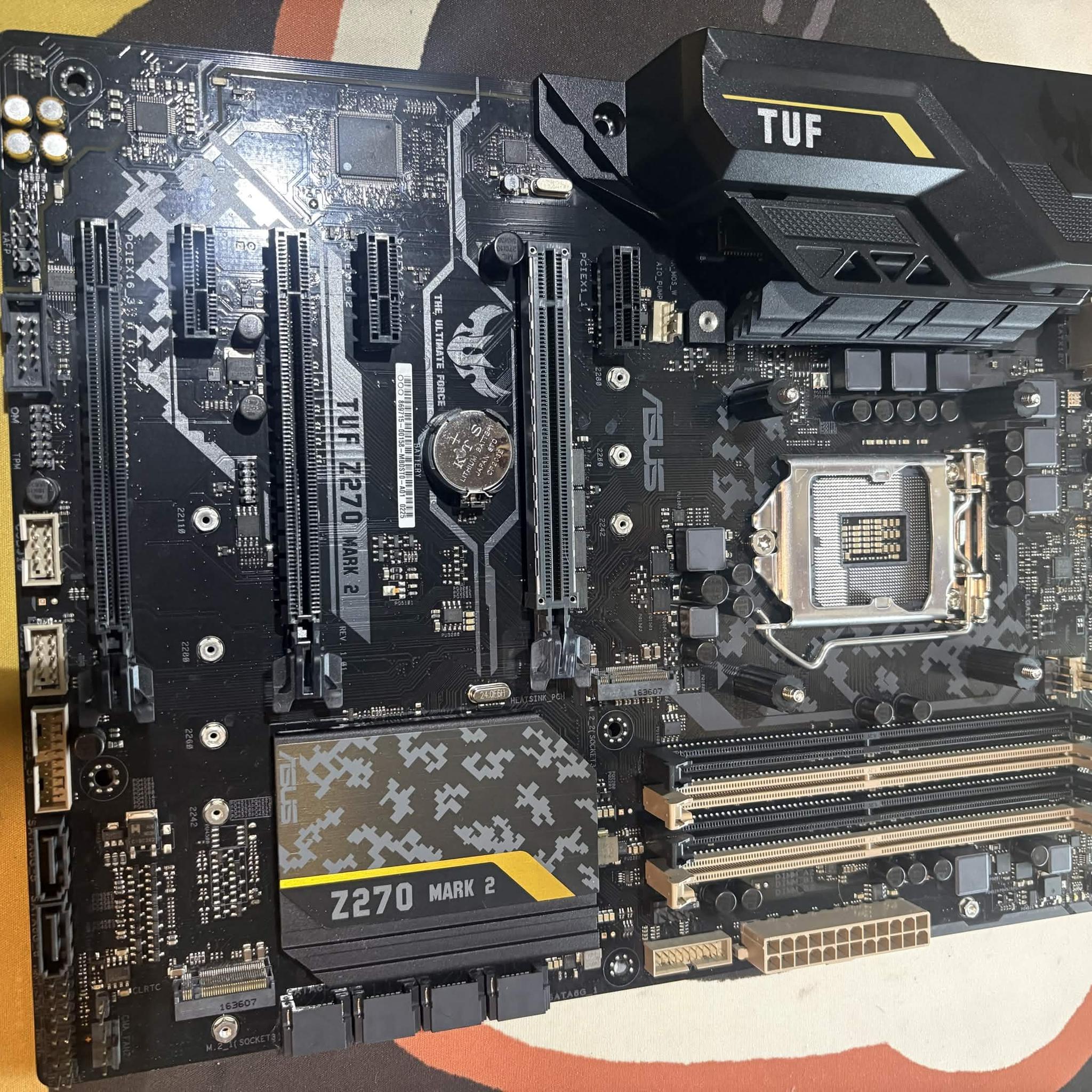 ASUS TUF Z270 Mark 2 ATX LGA1151 Motherboard