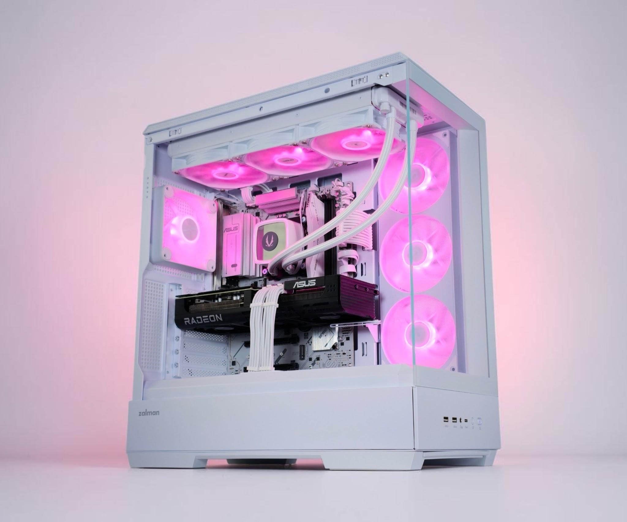🩷💎Quartz🪨 AMD Ryzen 7  8700F🪨AMD RX 9070 GRE🪨 16GB DDR5 🪨1TB SSD