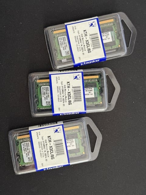 Kingston 8GB 1600MHz SO-DIMMS