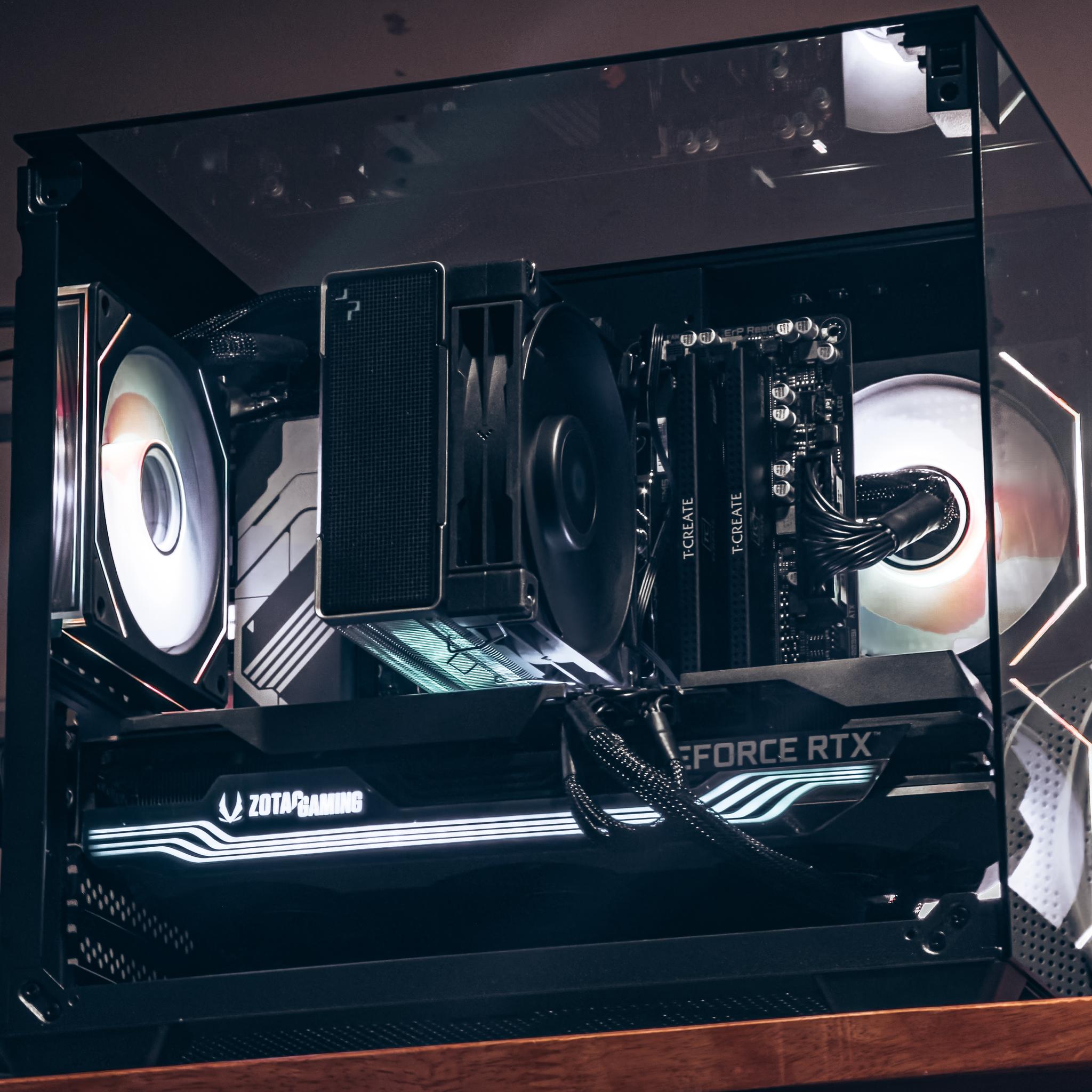 🔥 High-End Gaming PC – Ryzen 9 7950X | RTX 3080 Ti | 64GB DDR5 | RGB Fishtank 🔥