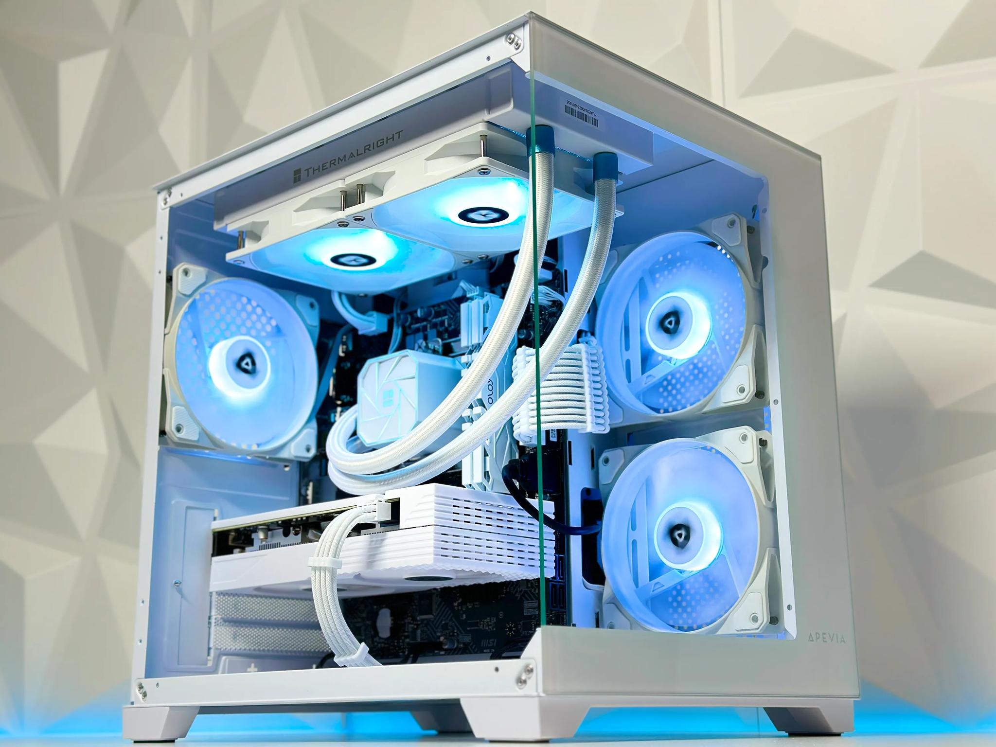 ❄️ · 🥶||Liquid Cooled Gaming PC❄️AMD RX 5600 6GB❄️AMD Ryzen 5 3500X❄️16GB DDR4❄️512GB NVME