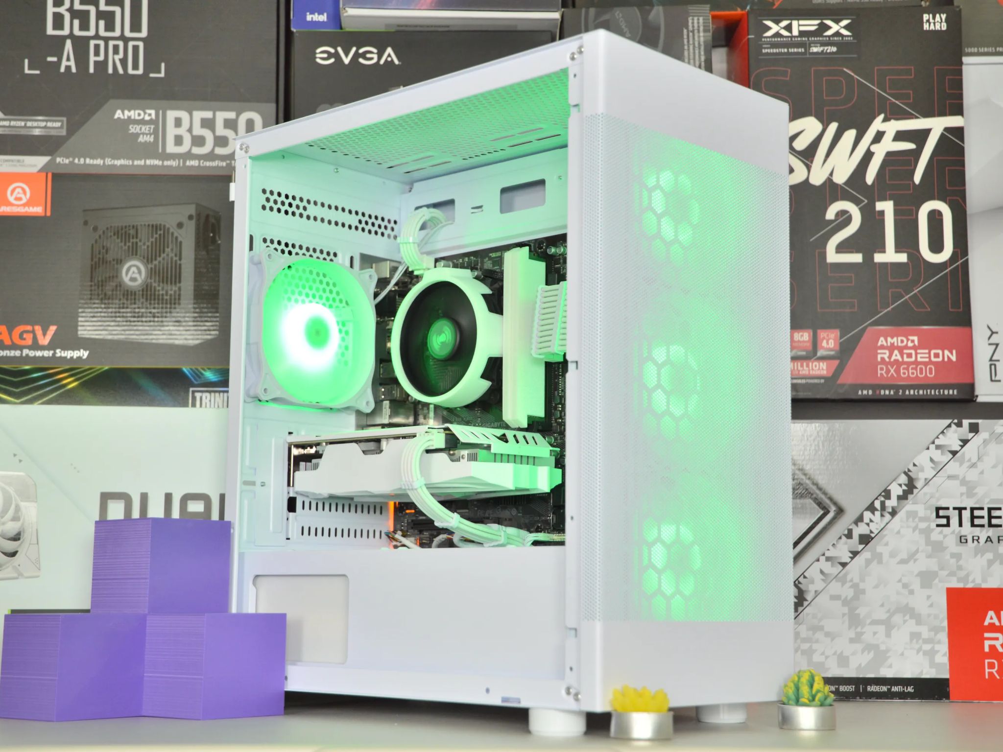 ❄️🎃 145+ FPS FORTNITE VALUE PC | RX 5500XT 4GB | RYZEN 5 1600 | 16GB DDR4 RAM | 512GB NVME SSD |