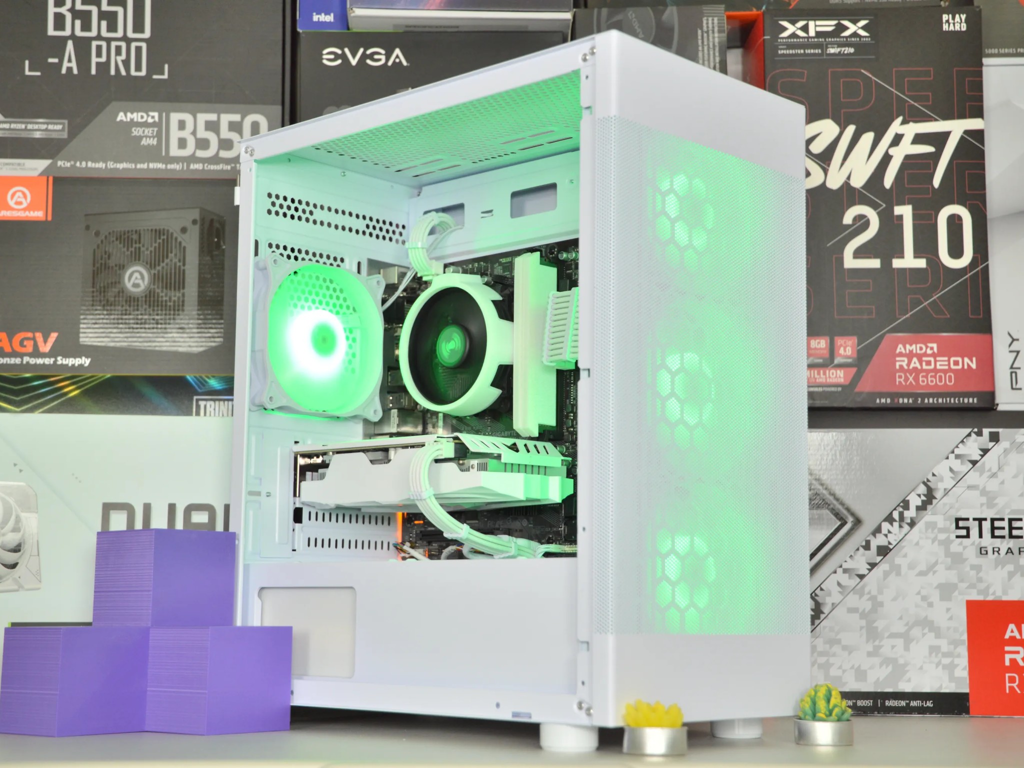 ❄️🎃 145+ FPS FORTNITE VALUE PC | RX 5500XT 4GB | RYZEN 5 1600 | 16GB DDR4 RAM | 512GB NVME SSD |