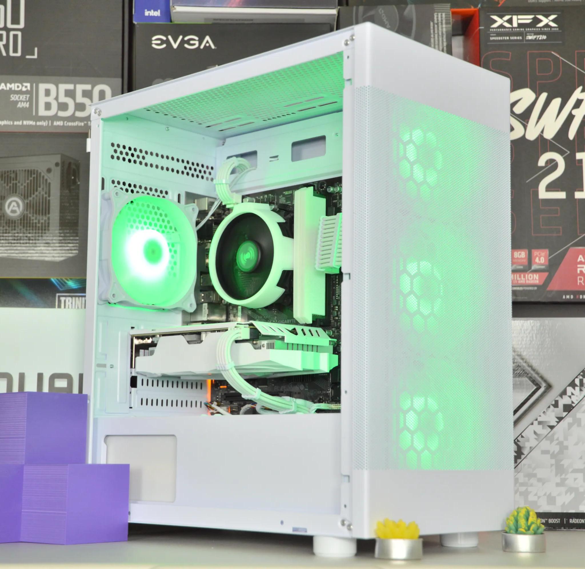 ❄️🎃 145+ FPS FORTNITE VALUE PC | RX 5500XT 4GB | RYZEN 5 1600 | 16GB DDR4 RAM | 512GB NVME SSD |