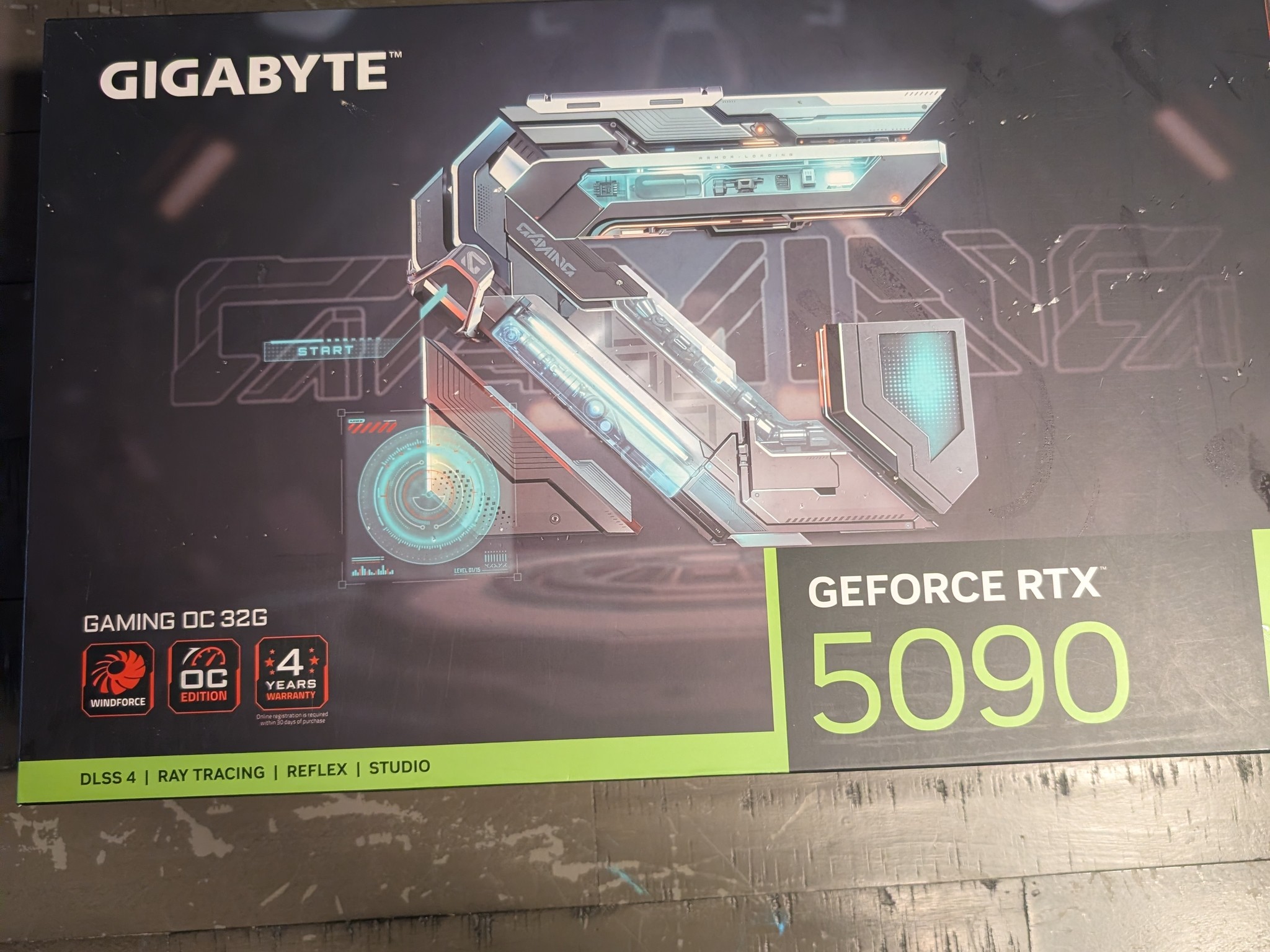 GIGABYTE GeForce RTX 5090 GAMING OC 32G