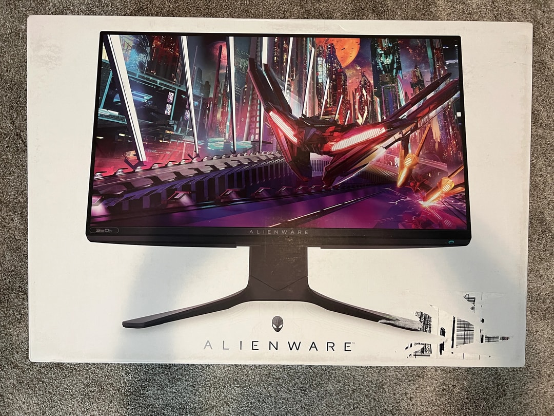 Alienware AW2521H 360hz Gaming Monitor 1920x1080 25inch IPS LCD Panel ...