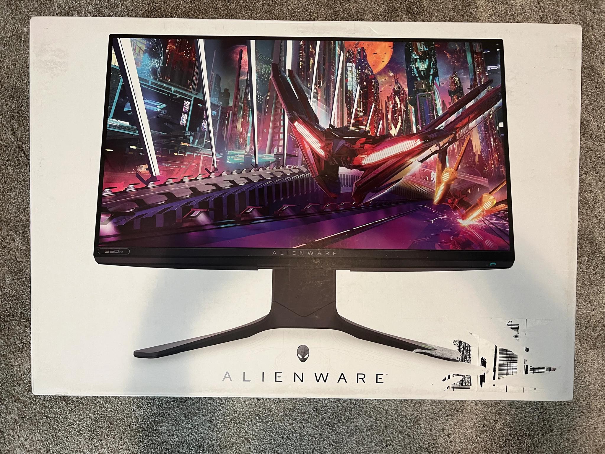 Alienware AW2521H 360hz Gaming Monitor 1920x1080 25inch IPS LCD Panel