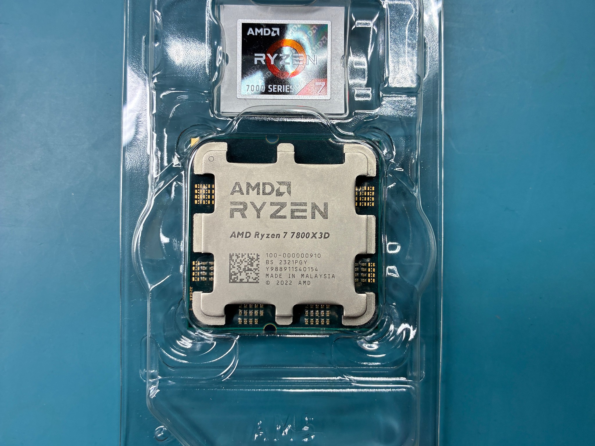 AMD Ryzen 7 7800X3D Desktop Processor (CPU)
