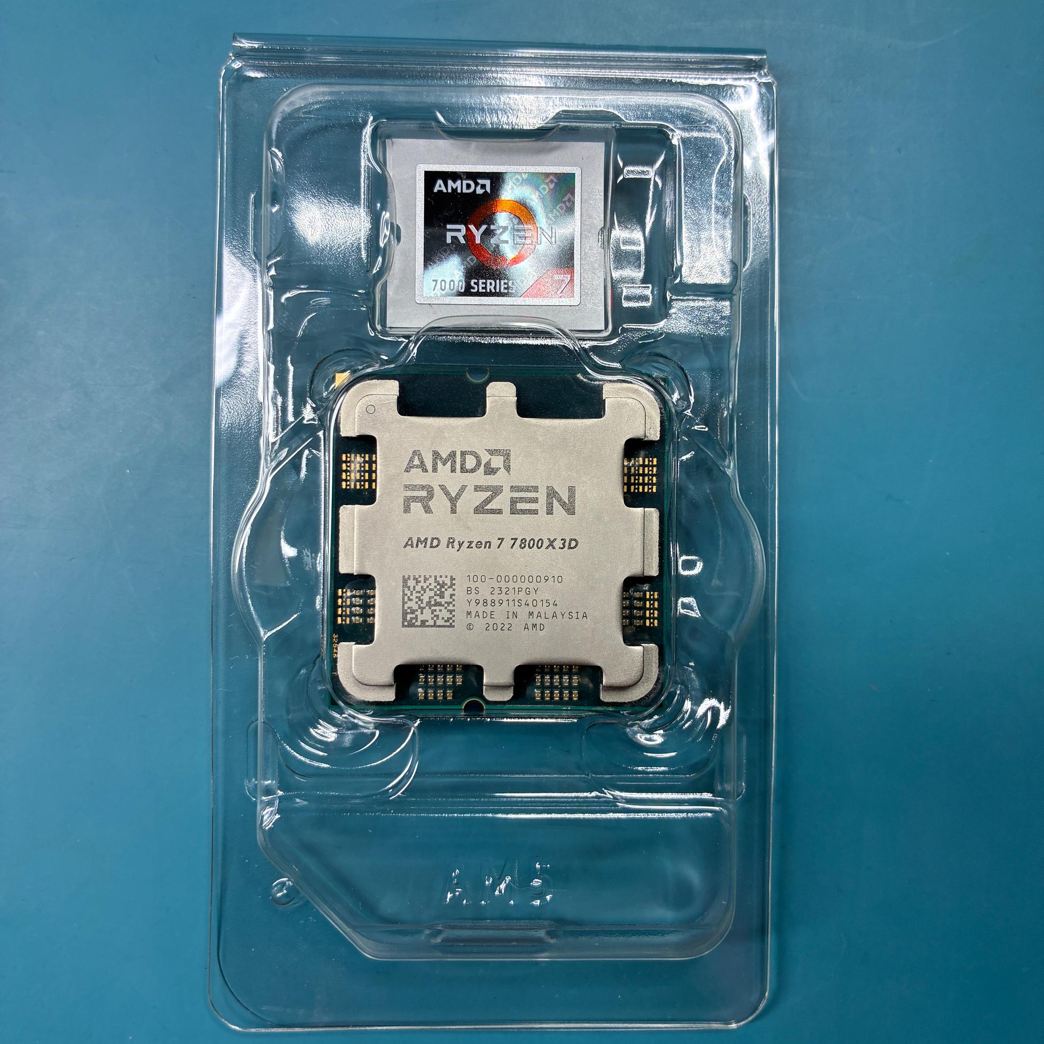 AMD Ryzen 7 7800X3D Desktop Processor (CPU)