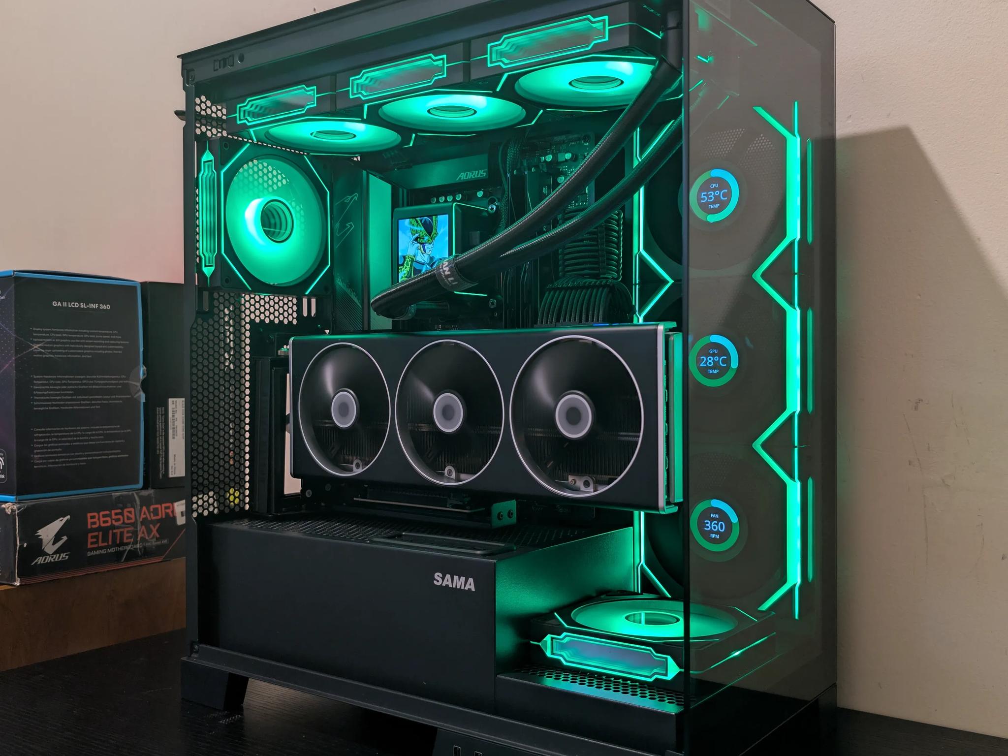 🔥 4K Gaming Beast | RX 7900XTX | Ryzen 9 7900X | 2TB SSD | 32GB RAM | WiFi 6 & Bluetooth 🔥