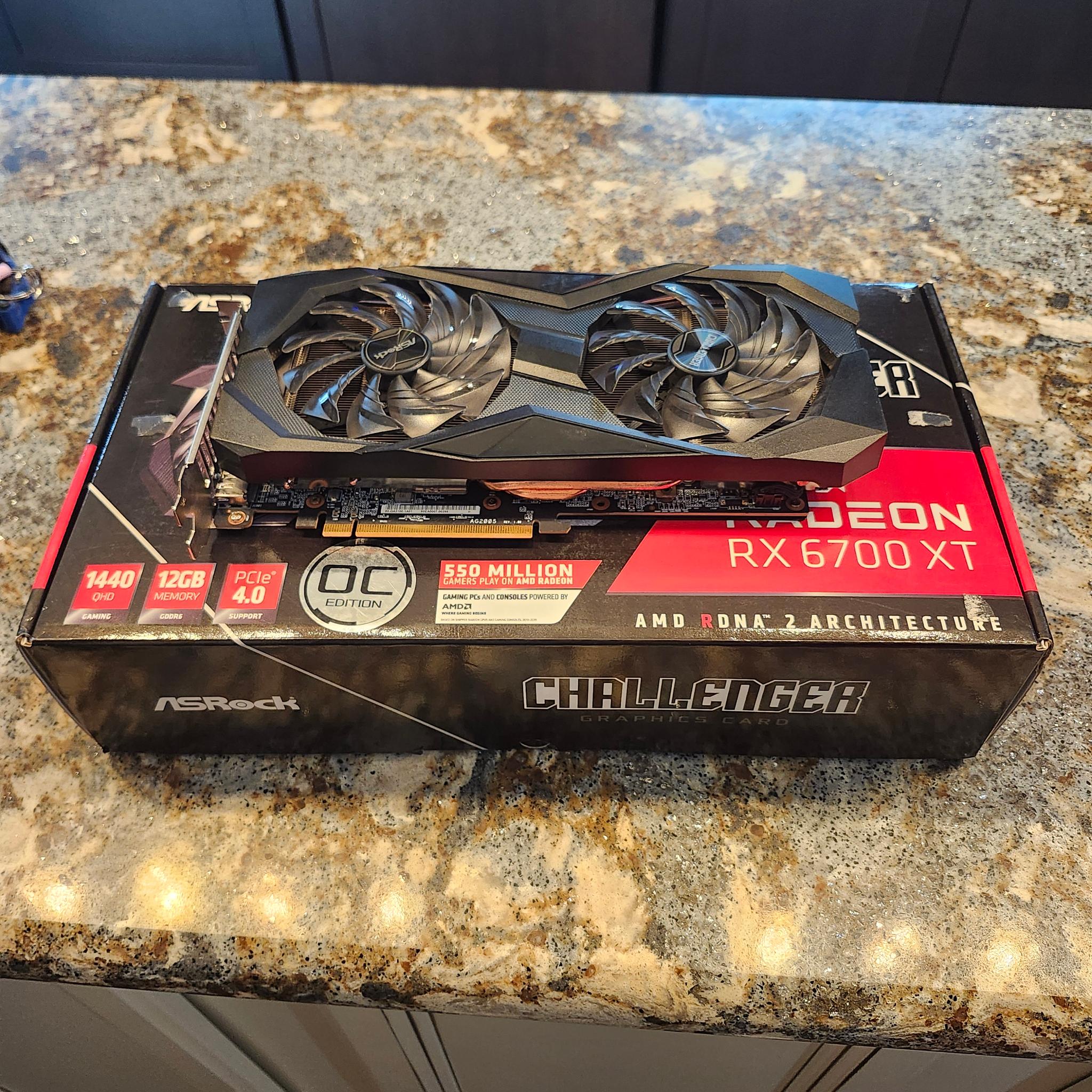 ASRock Challenger D OC Radeon RX 6700 XT