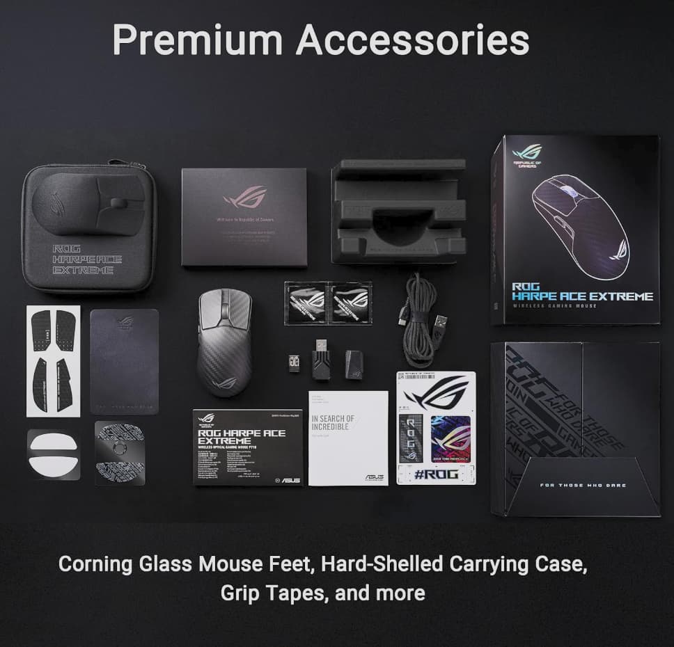 ASUS ROG Harpe Ace Extreme Wireless Gaming Mouse