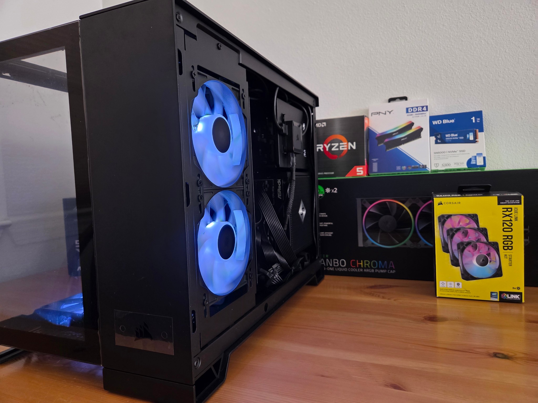 Over $850 in New Parts - 1440p Gaming - Ryzen 5, RTX 3070, 32GB, 1TB NVME