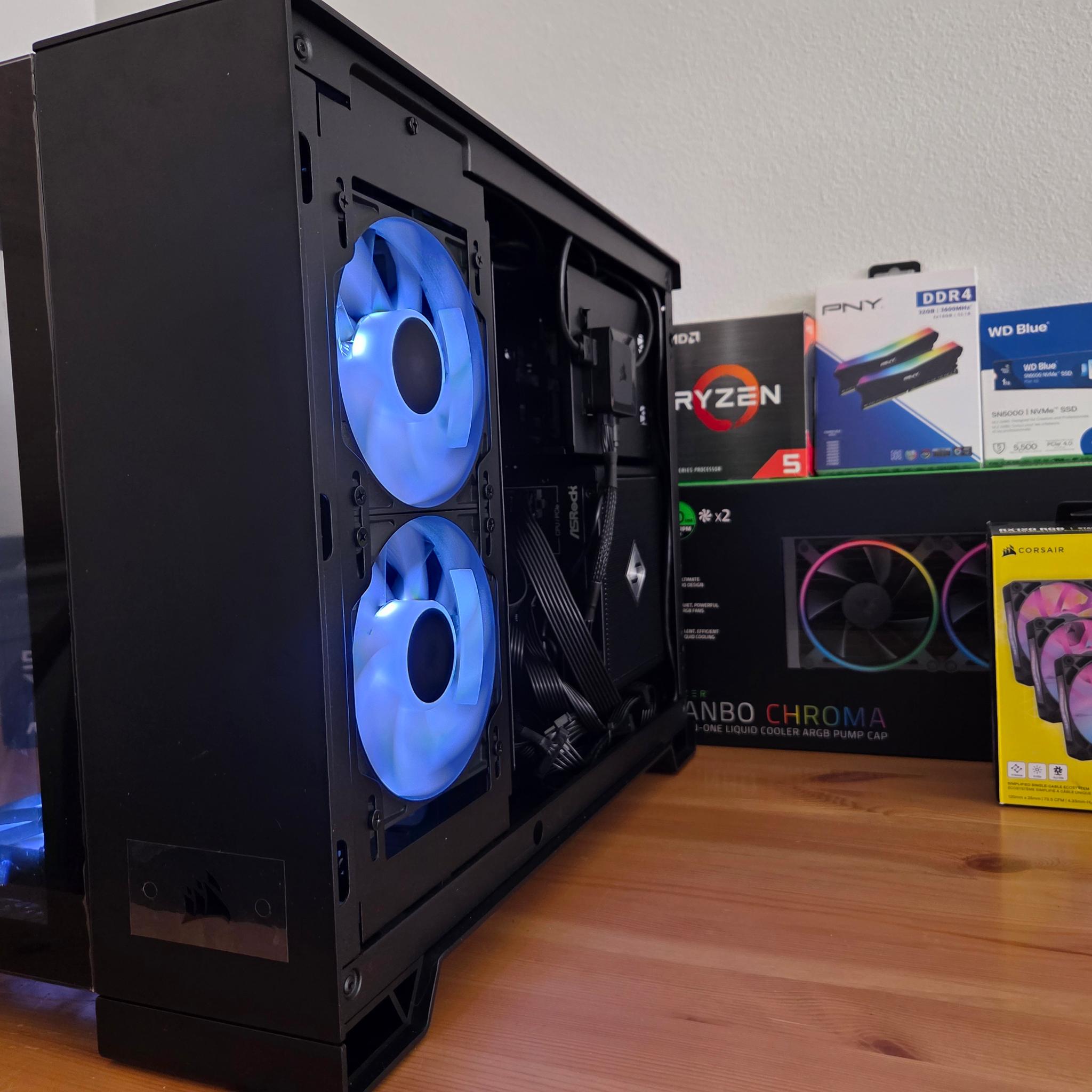Over $850 in New Parts - 1440p Gaming - Ryzen 5, RTX 3070, 32GB, 1TB NVME