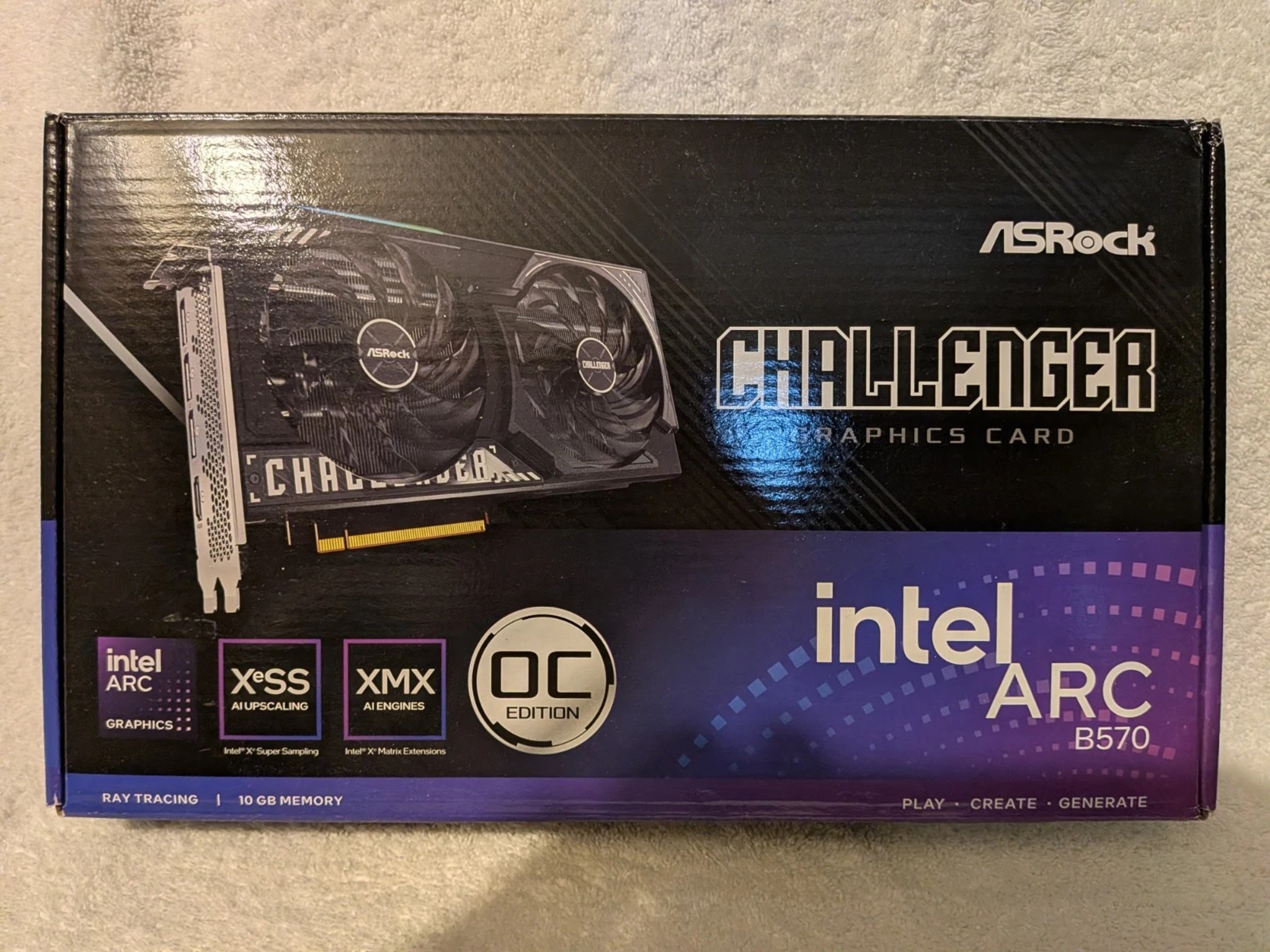 Asrock Challenger B 570 OC GPU with 10GB GDDR6