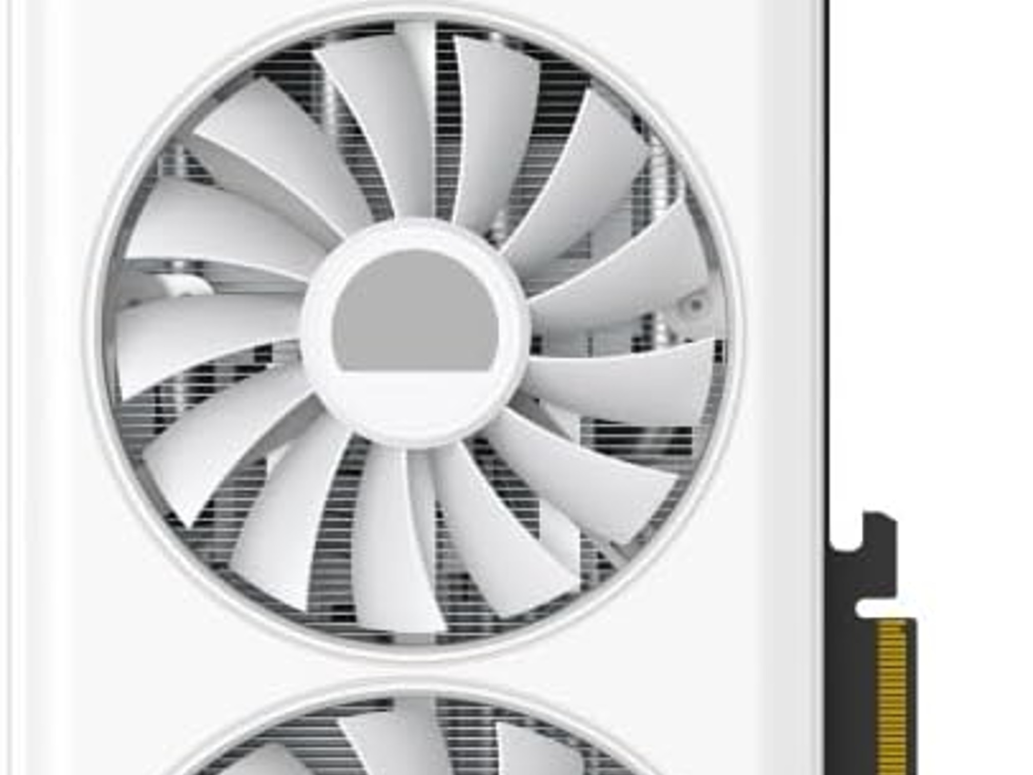 XFX Speedster QICK319 Radeon RX 7800 XT 16GB White CORE Gaming Graphics Card