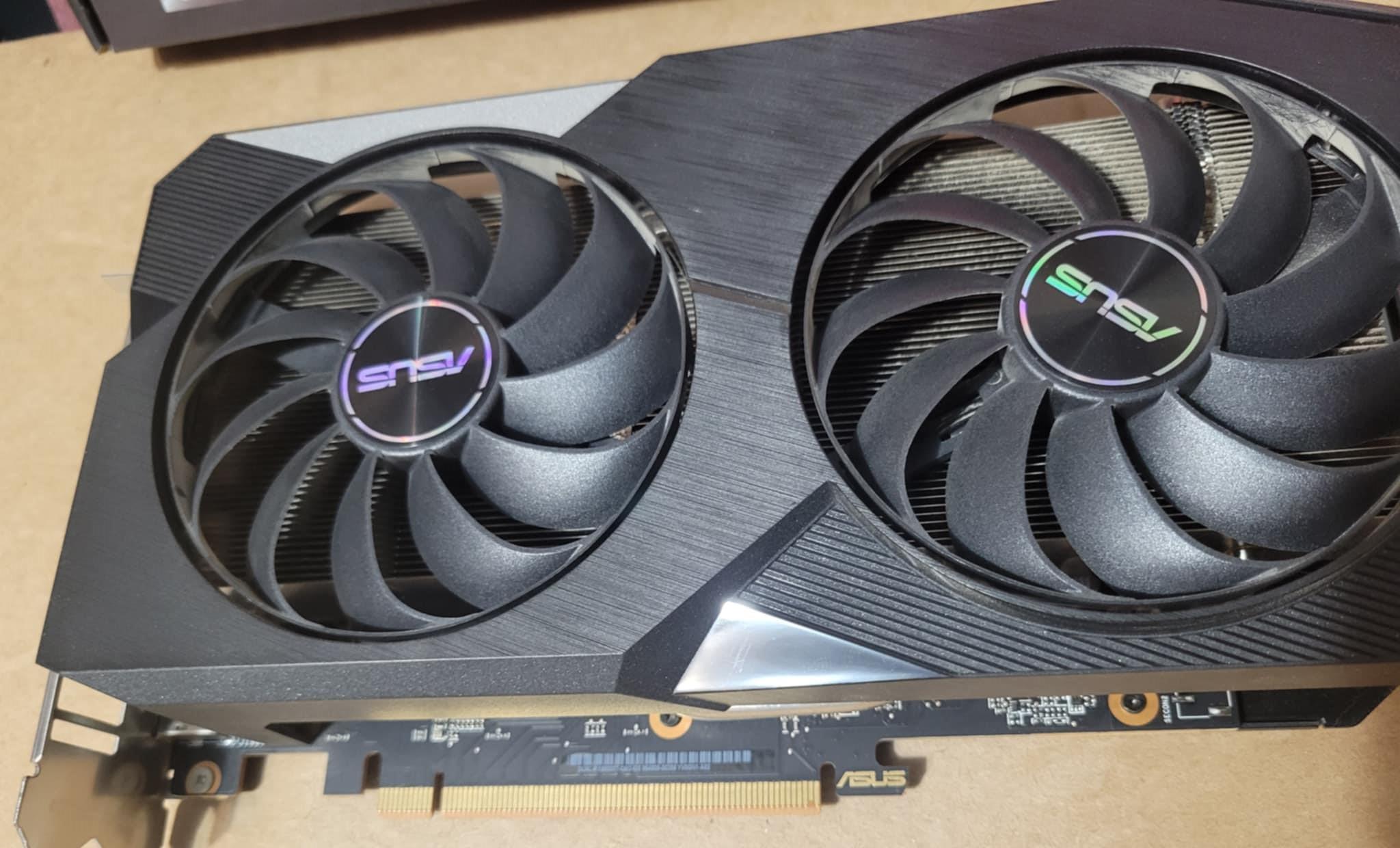 Asus Dual 6600XT 8GB GPU
